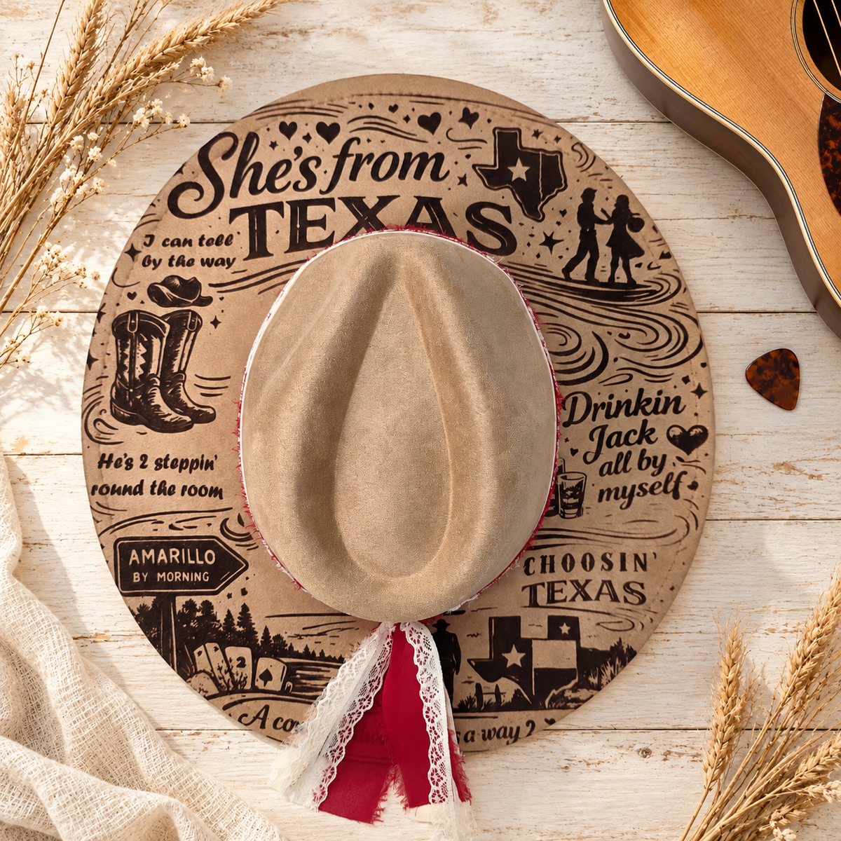 Wedding Hats for a Western or Country Wedding: Fedoras and Cattleman Hats
