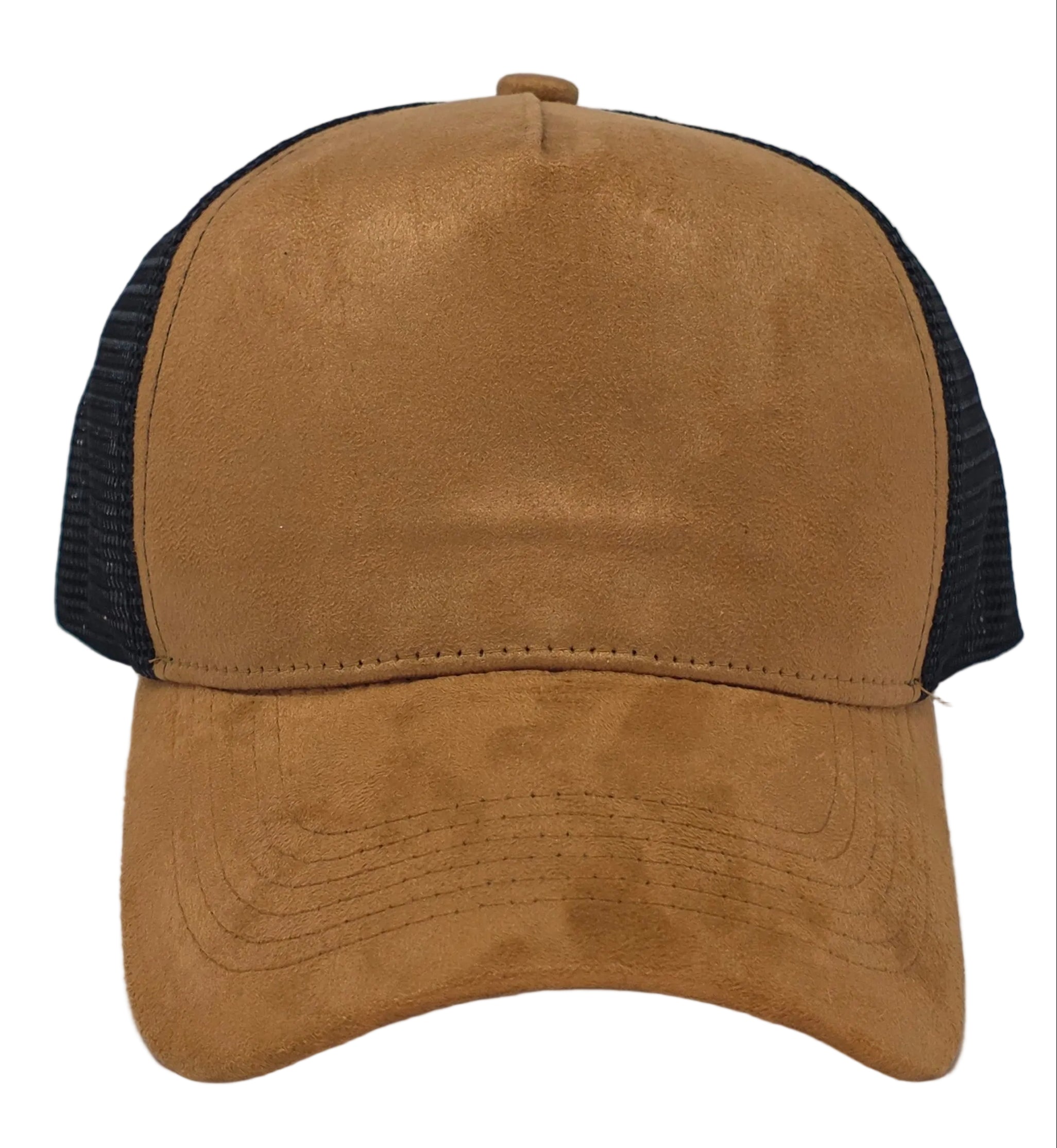 She's From Texas Leather Patch Trucker Hat