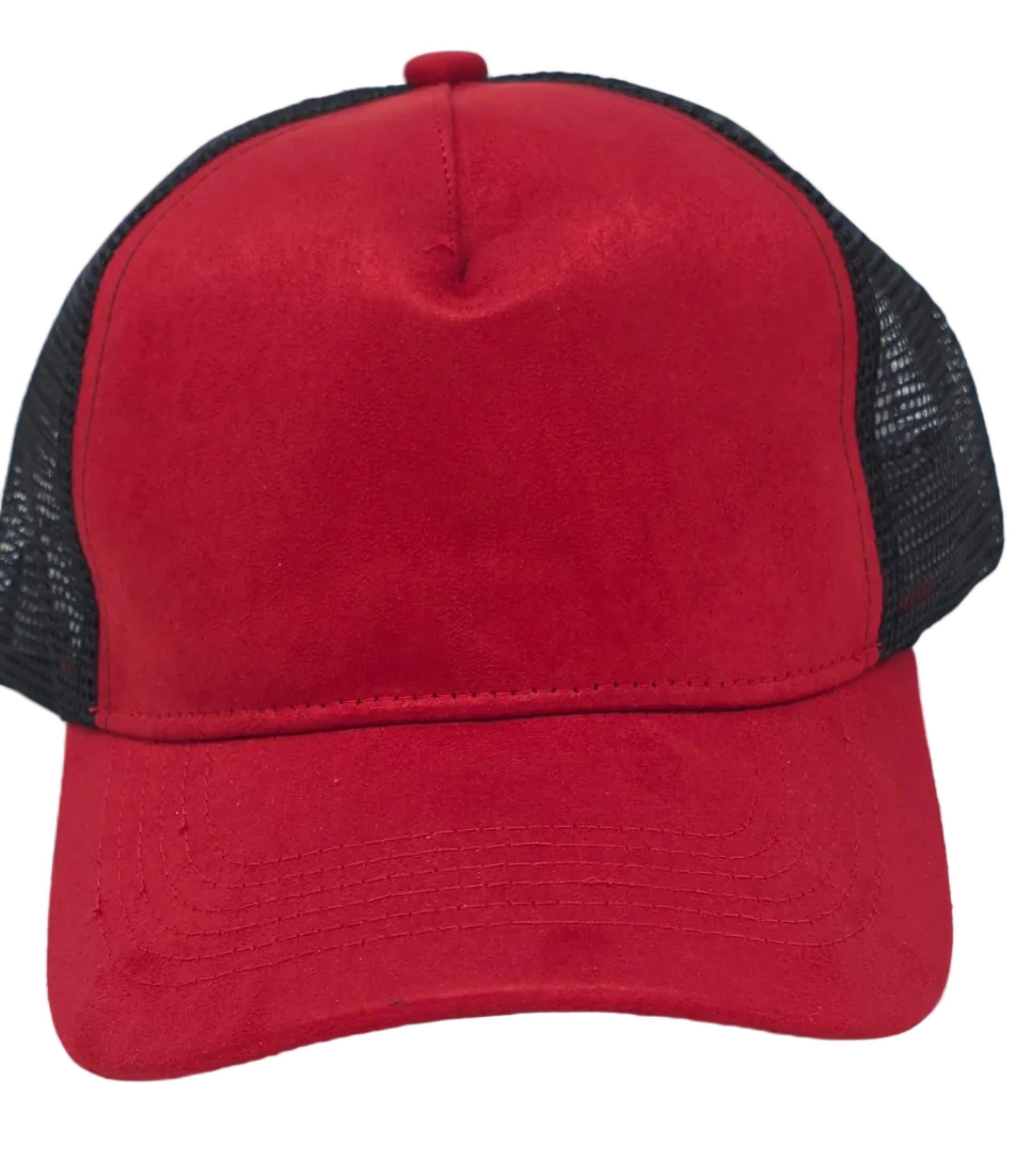 She's From Texas Leather Patch Trucker Hat