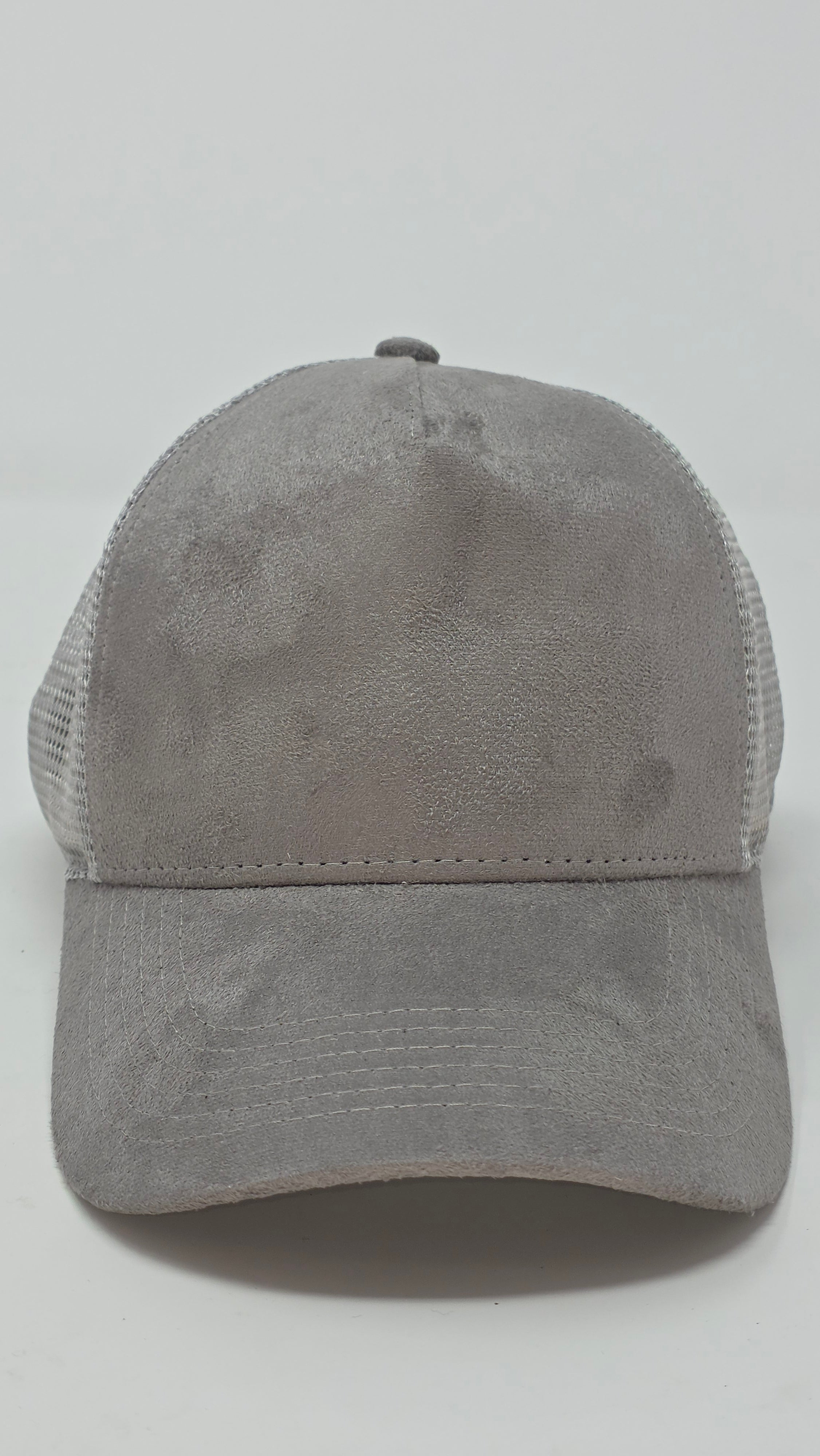 She's From Texas Leather Patch Trucker Hat