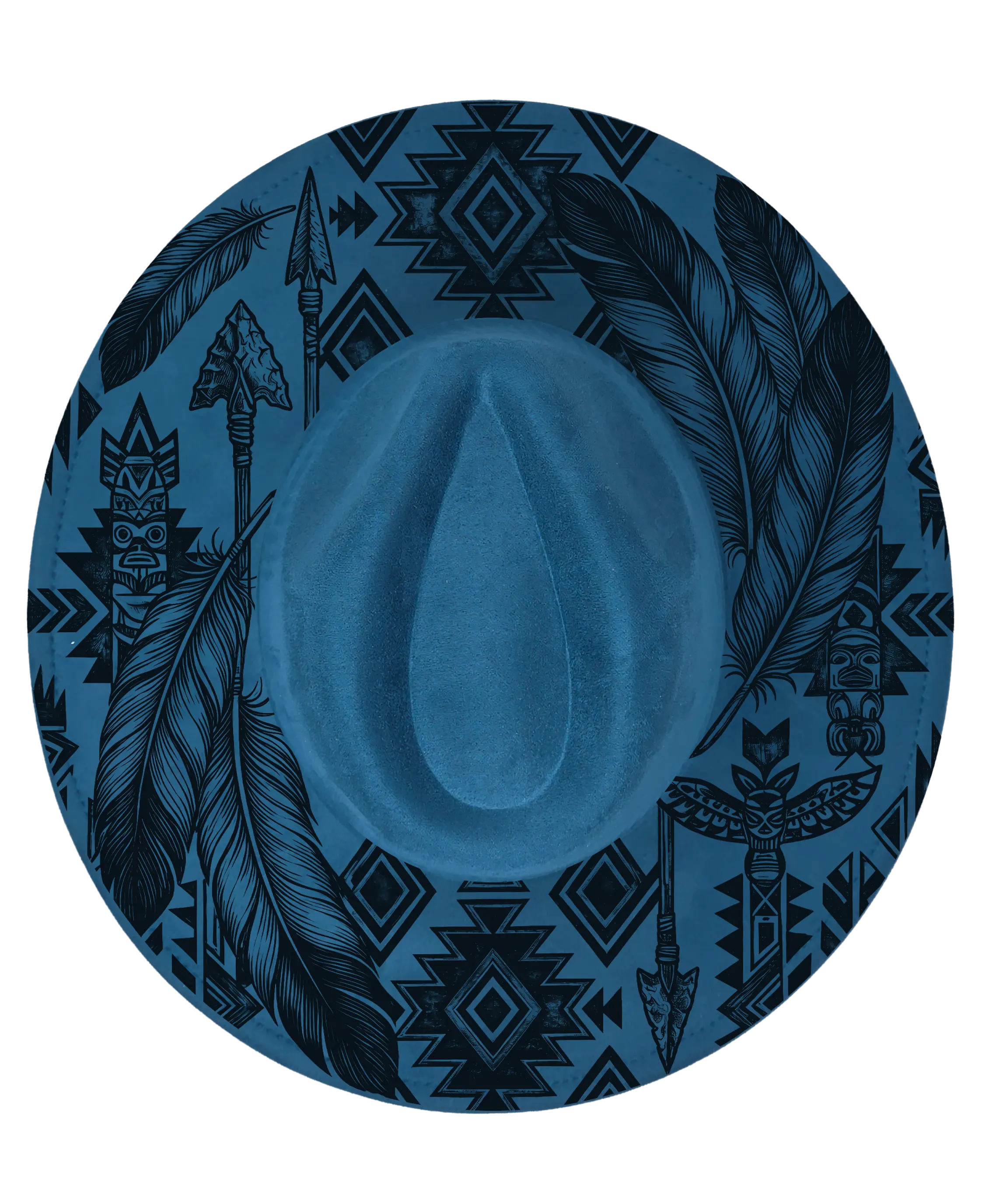 Build Your Own Fedora – Engraved Teardrop Fedora | Wide Brim Country Hat | Cowboy Festival Hat | Boho Ranch Style | Custom Fedora Western Fedora Hats