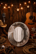 Western Skull & Snake Cattleman Western Fedora Hats