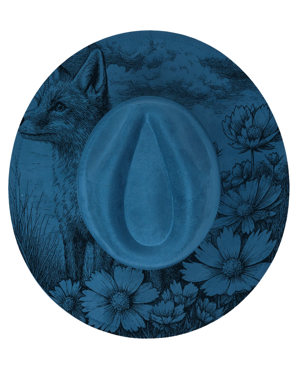 Build Your Own Fedora – Engraved Teardrop Fedora | Wide Brim Country Hat | Cowboy Festival Hat | Boho Ranch Style | Custom Fedora Western Fedora Hats