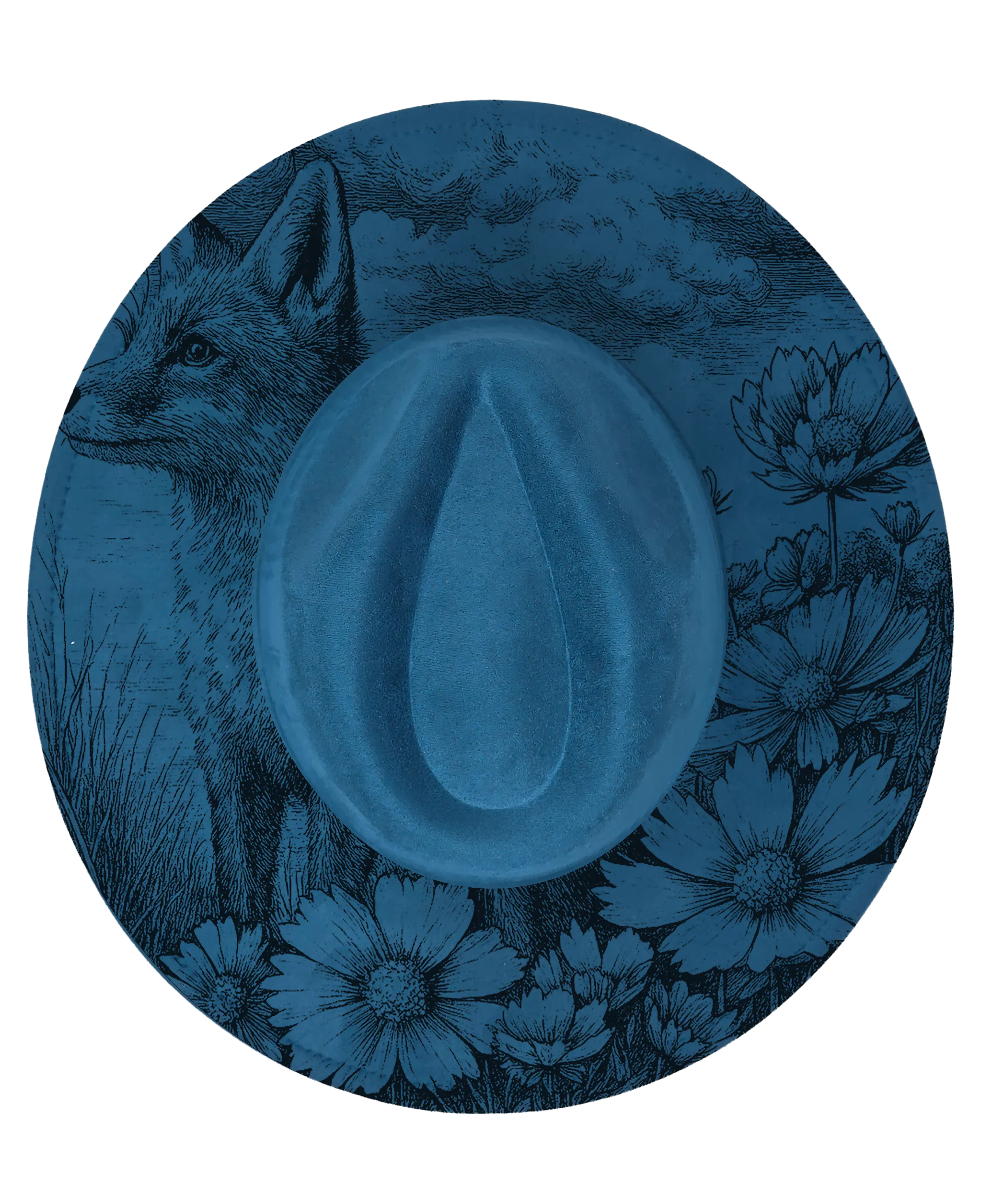 Build Your Own Fedora – Engraved Teardrop Fedora | Wide Brim Country Hat | Cowboy Festival Hat | Boho Ranch Style | Custom Fedora Western Fedora Hats
