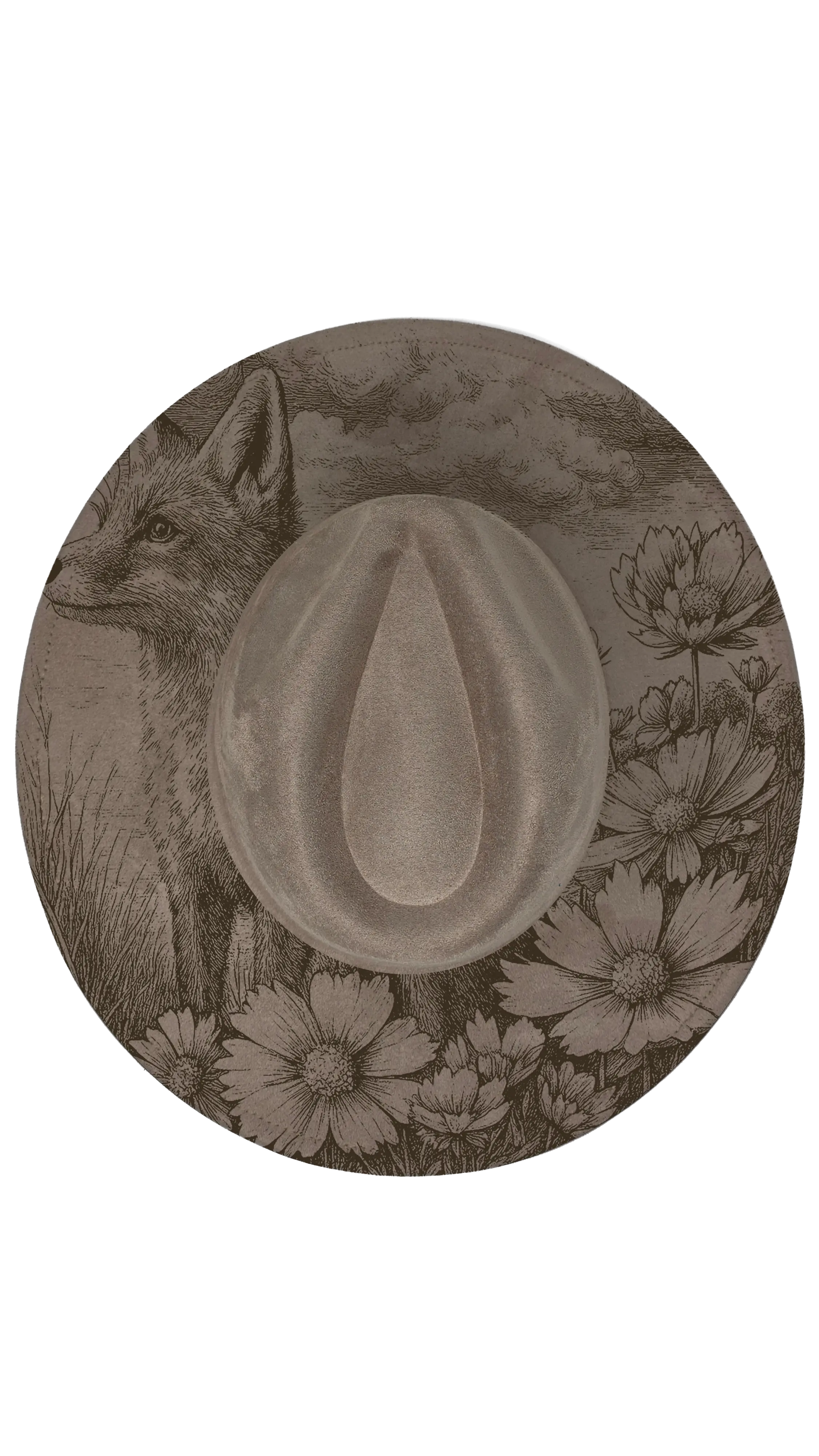 Build Your Own Fedora – Engraved Teardrop Fedora | Wide Brim Country Hat | Cowboy Festival Hat | Boho Ranch Style | Custom Fedora Western Fedora Hats
