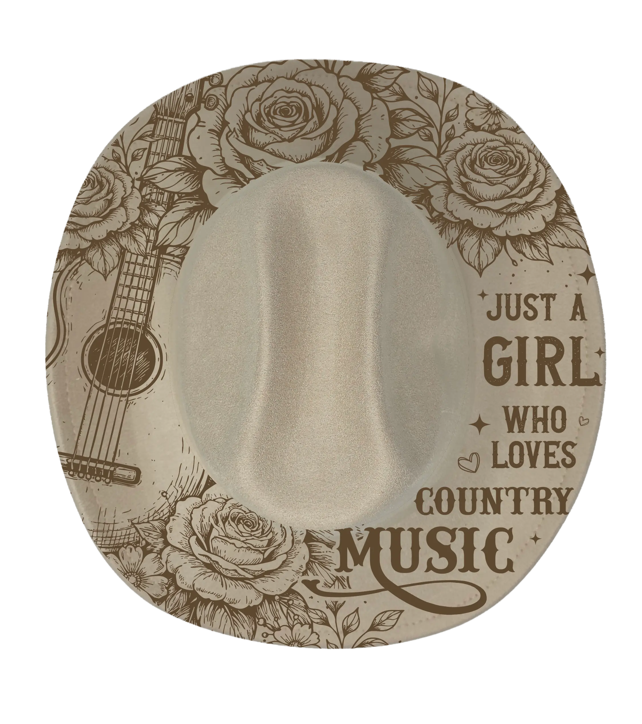 Build Your Own Cattleman Hat– Engraved Cattleman Cowboy Hat | Country Hat | Cowboy Festival Hat | Custom Cattleman Hat Western Fedora Hats