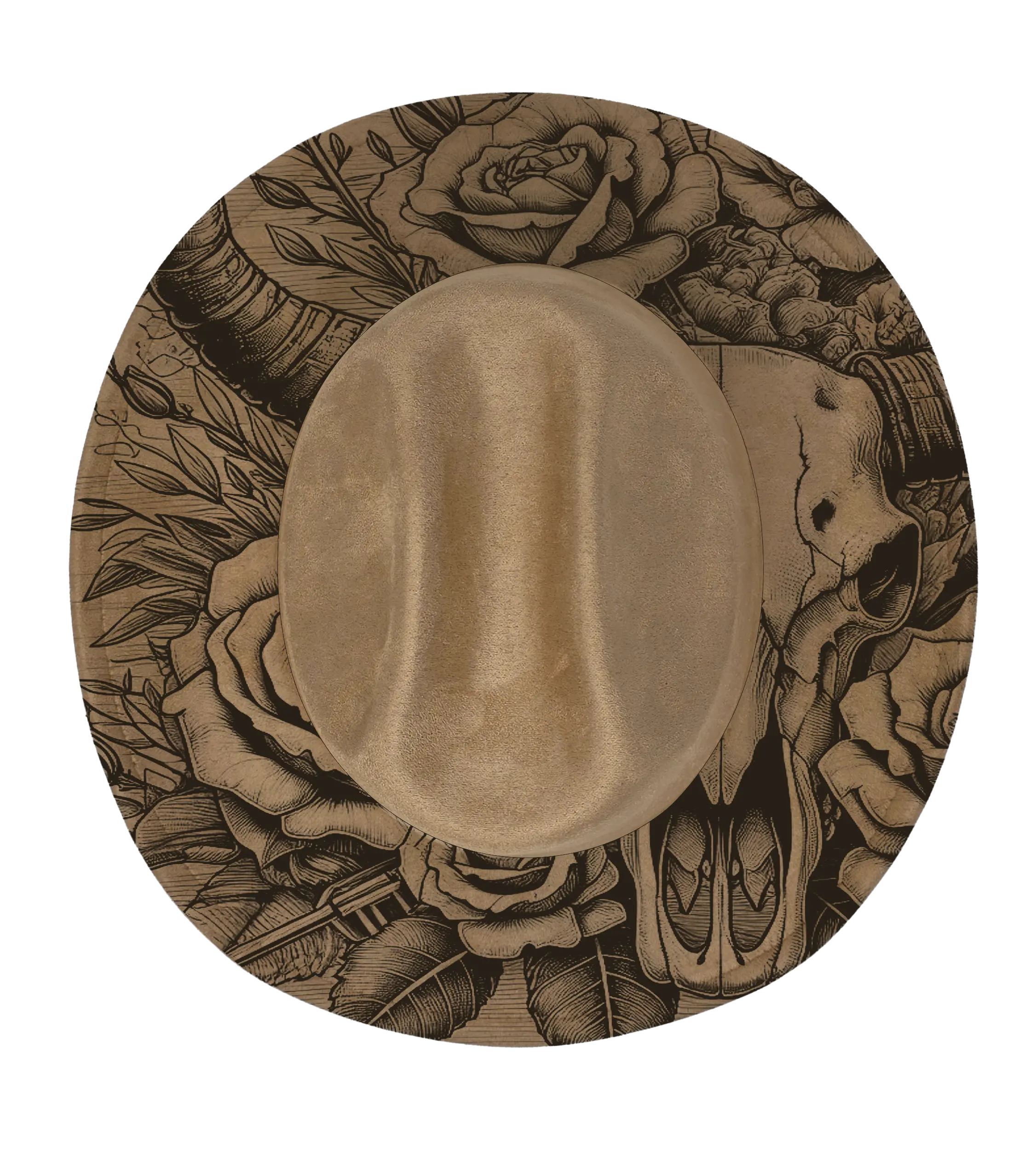 Build Your Own Cattleman Hat– Engraved Cattleman Cowboy Hat | Country Hat | Cowboy Festival Hat | Custom Cattleman Hat Western Fedora Hats