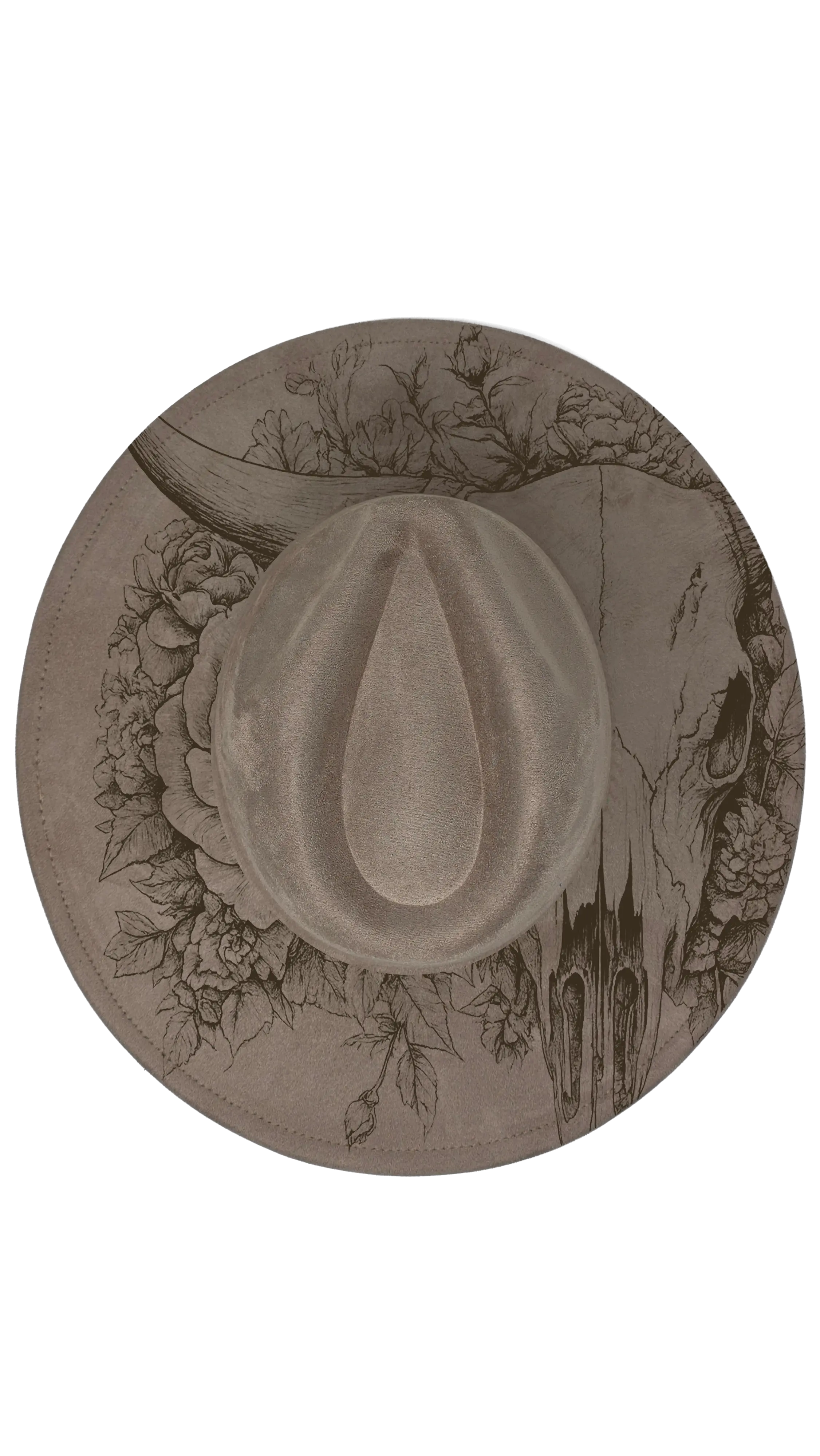 Build Your Own Fedora – Engraved Teardrop Fedora | Wide Brim Country Hat | Cowboy Festival Hat | Boho Ranch Style | Custom Fedora Western Fedora Hats