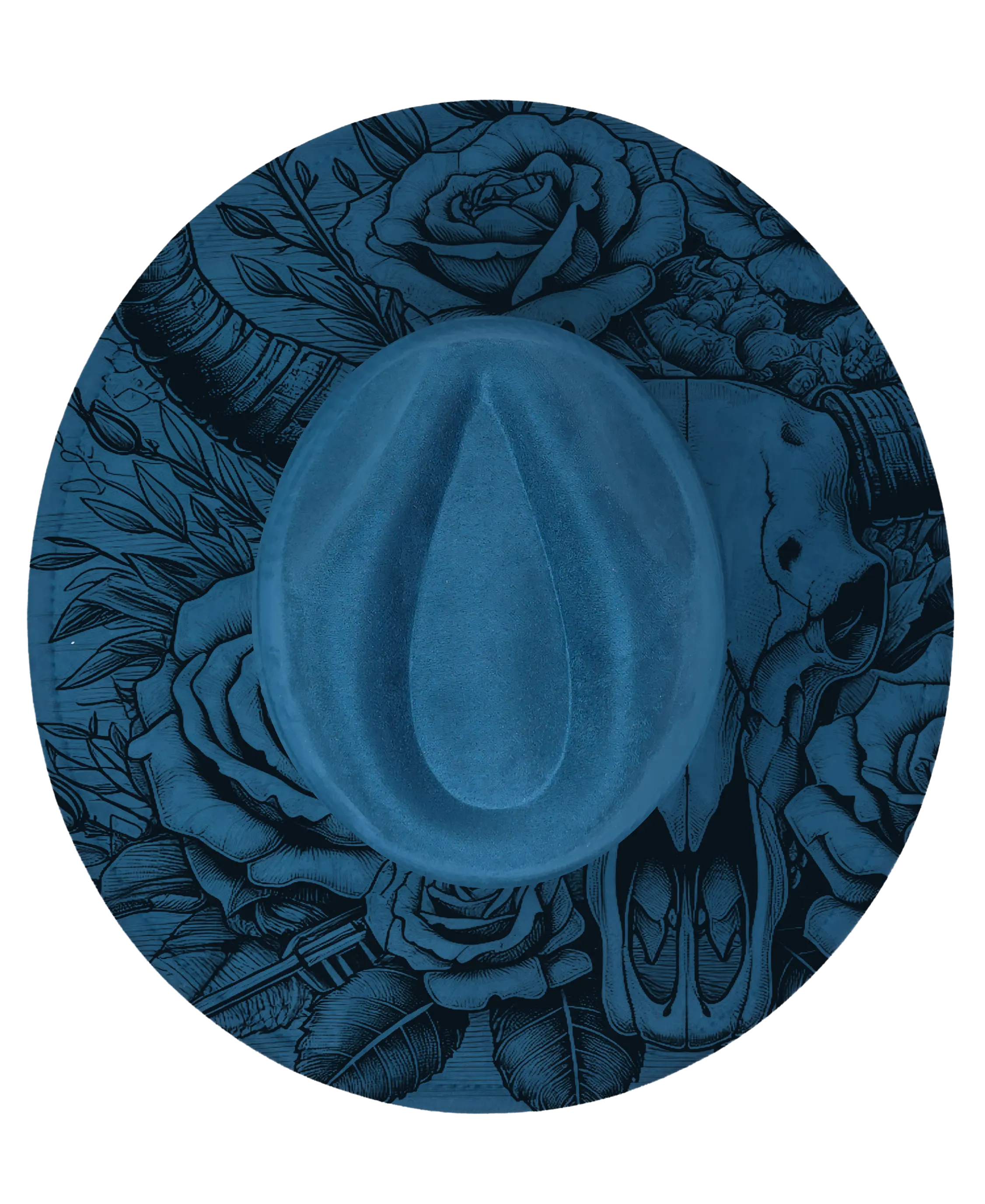 Build Your Own Fedora – Engraved Teardrop Fedora | Wide Brim Country Hat | Cowboy Festival Hat | Boho Ranch Style | Custom Fedora Western Fedora Hats