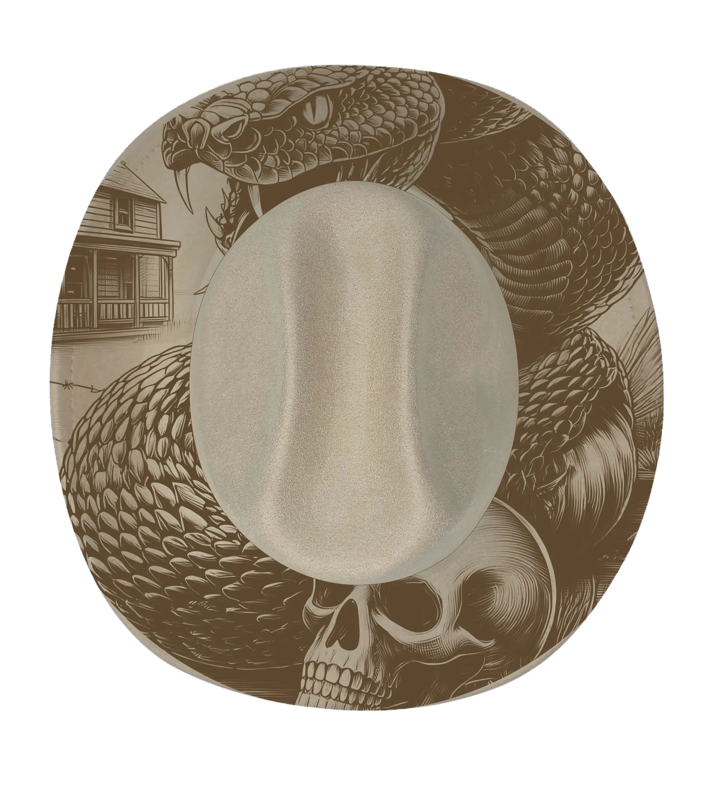 Build Your Own Cattleman Hat– Engraved Cattleman Cowboy Hat | Country Hat | Cowboy Festival Hat | Custom Cattleman Hat Western Fedora Hats