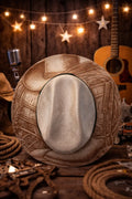 Western Saddle and Cowboy Hat Design Cattleman Hat Western Fedora Hats