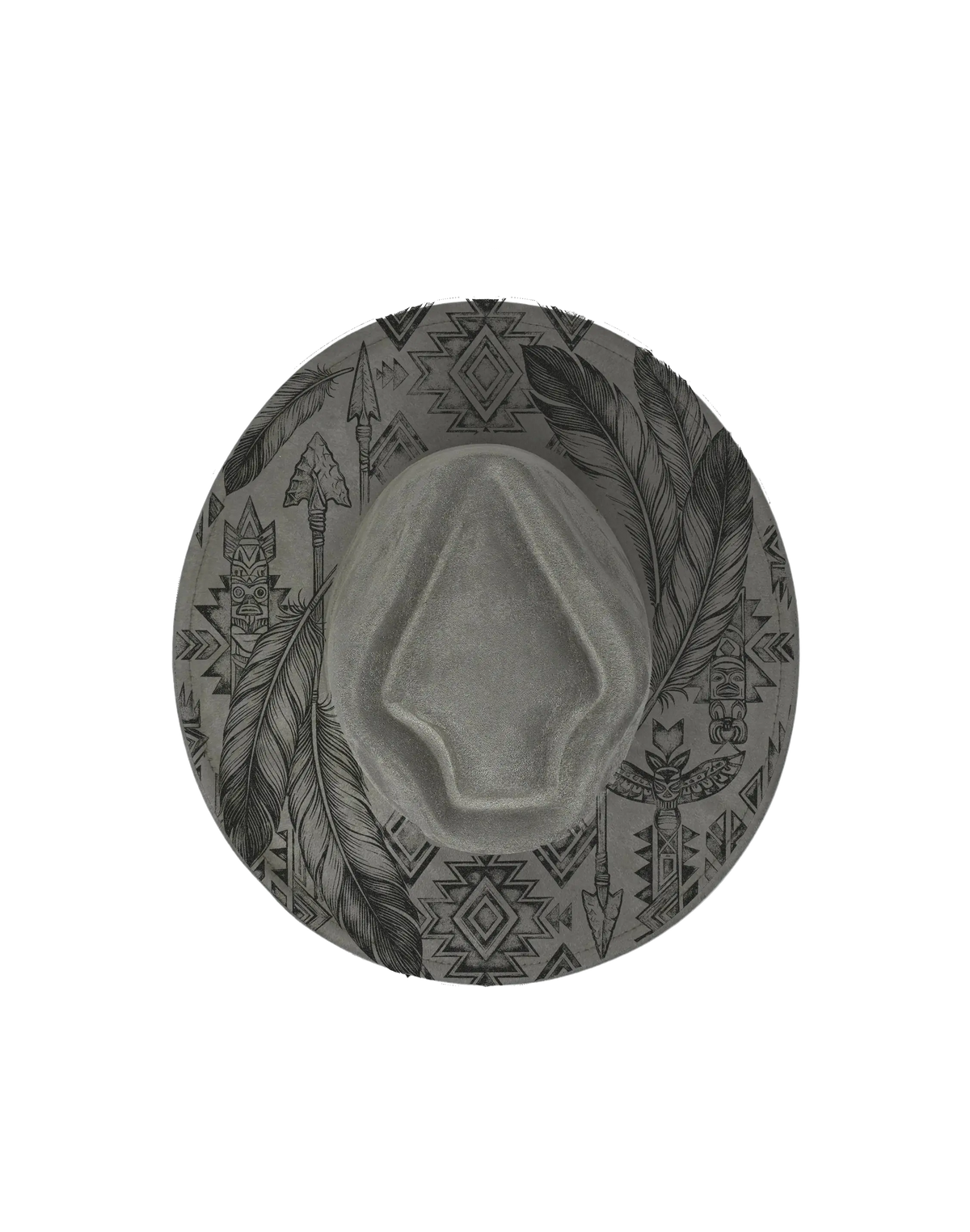 Build your own arrowtop fedora hat, laser engraved to order (photo 39)