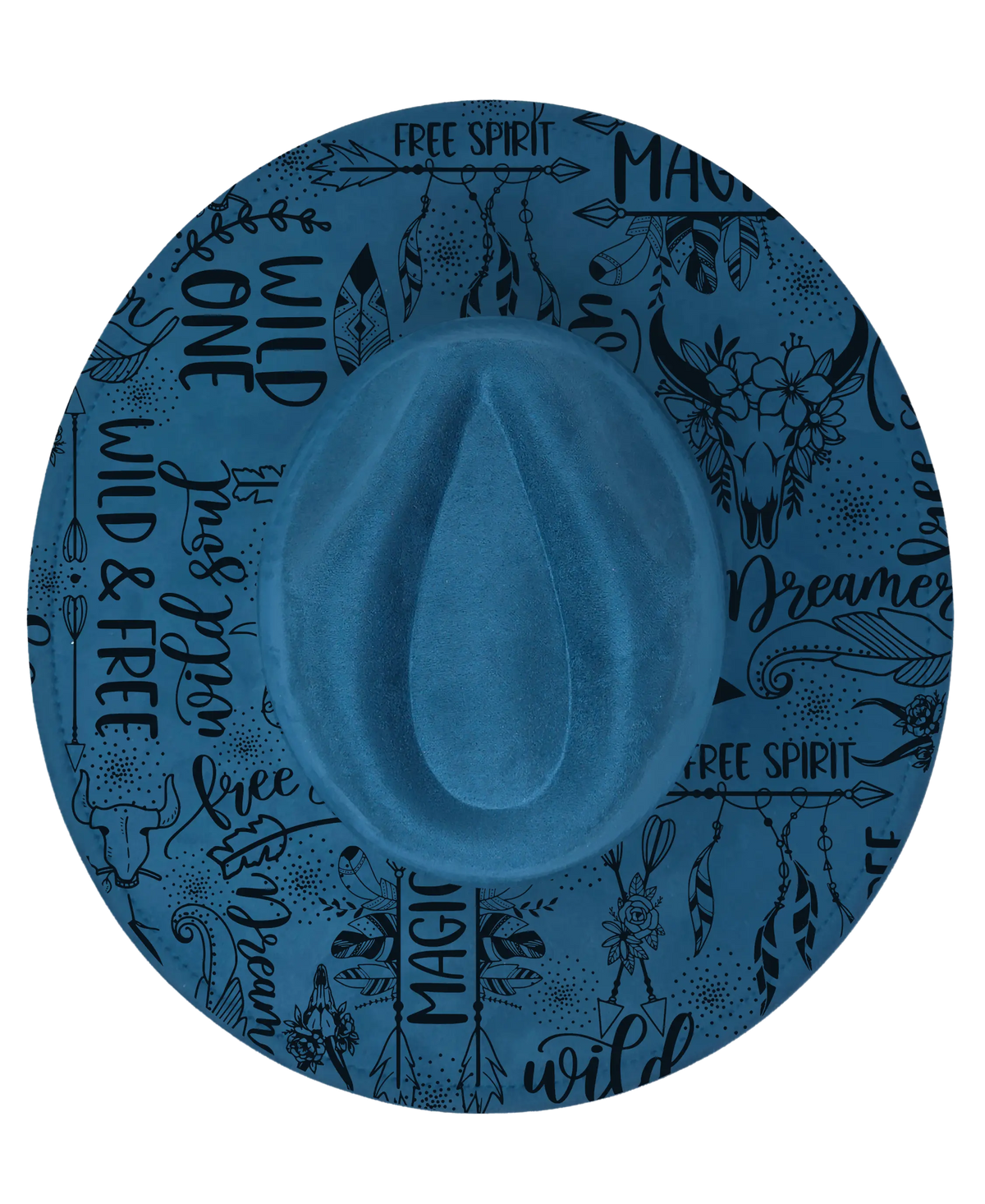 Build your own teardrop fedora hat, laser engraved to order (photo 18)