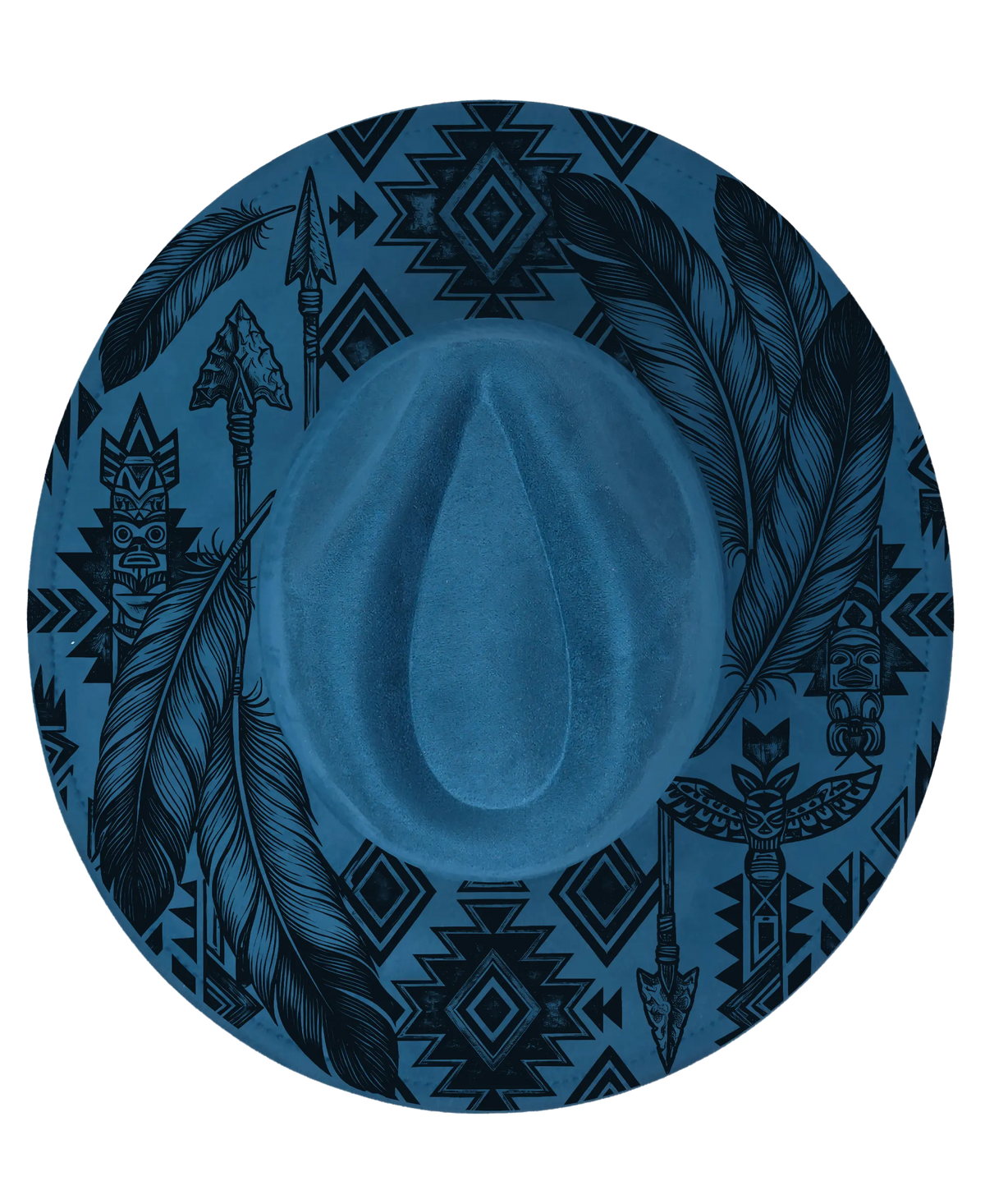 Build your own teardrop fedora hat, laser engraved to order (photo 2)