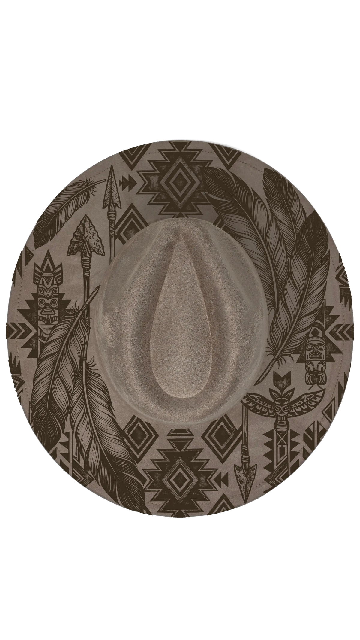 Build your own teardrop fedora hat, laser engraved to order (photo 20)