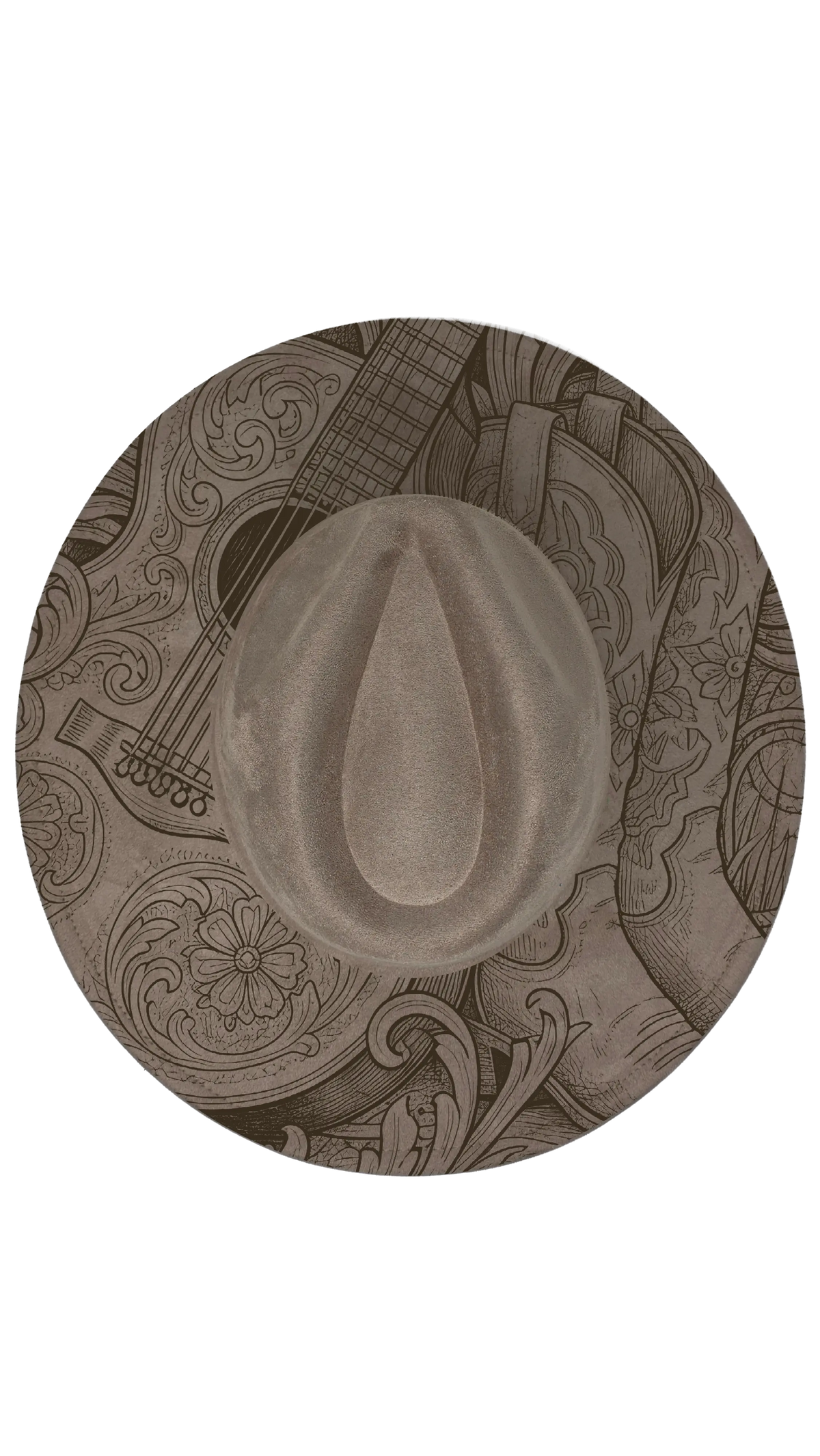 Build your own teardrop fedora hat, laser engraved to order (photo 21)