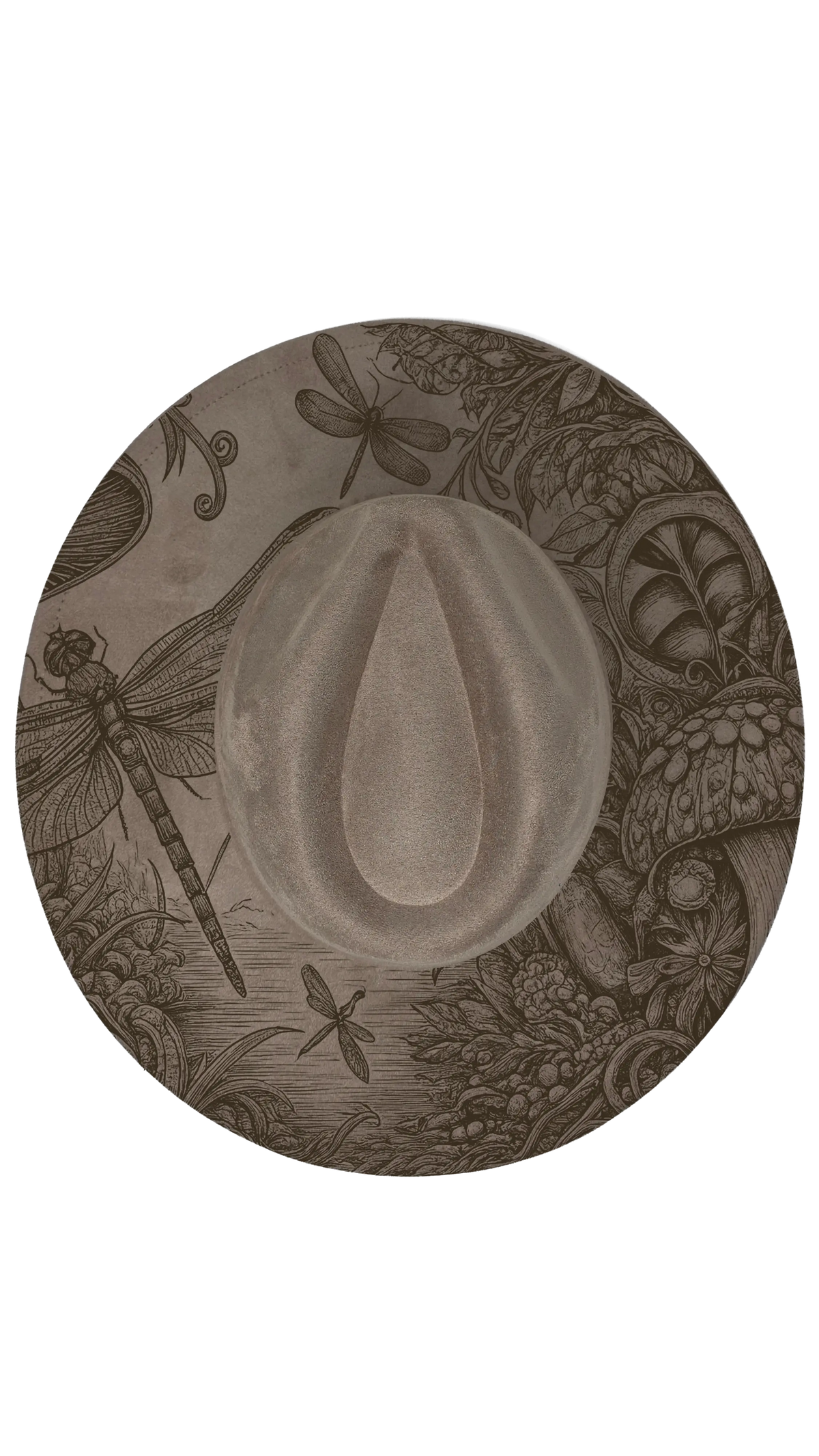 Build your own teardrop fedora hat, laser engraved to order (photo 24)