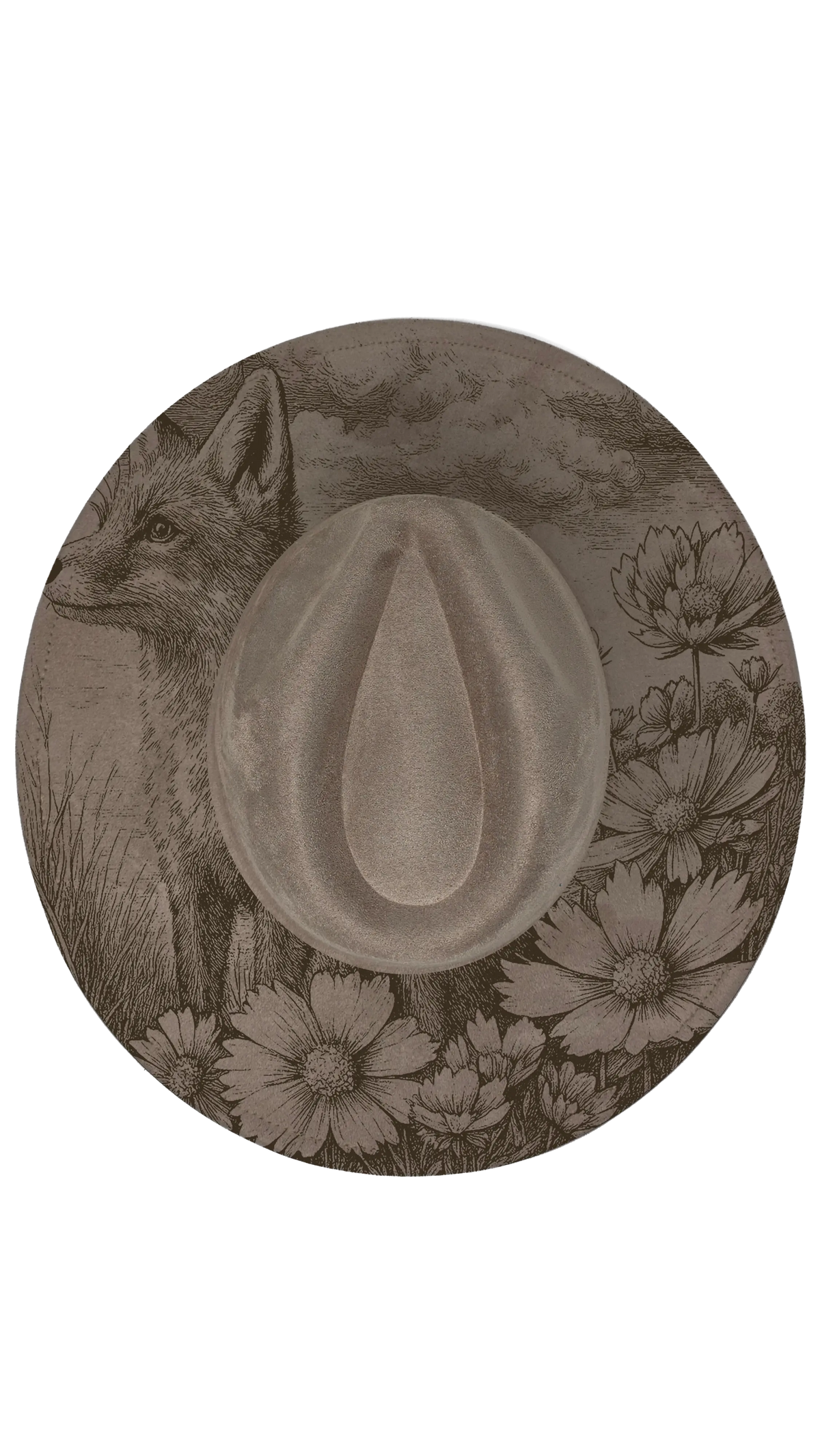Build your own teardrop fedora hat, laser engraved to order (photo 25)