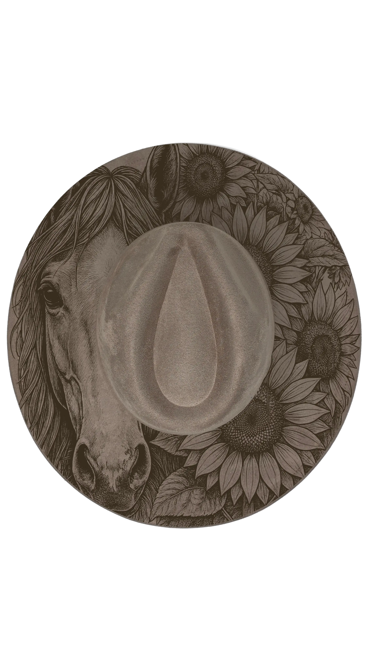 Build your own teardrop fedora hat, laser engraved to order (photo 26)