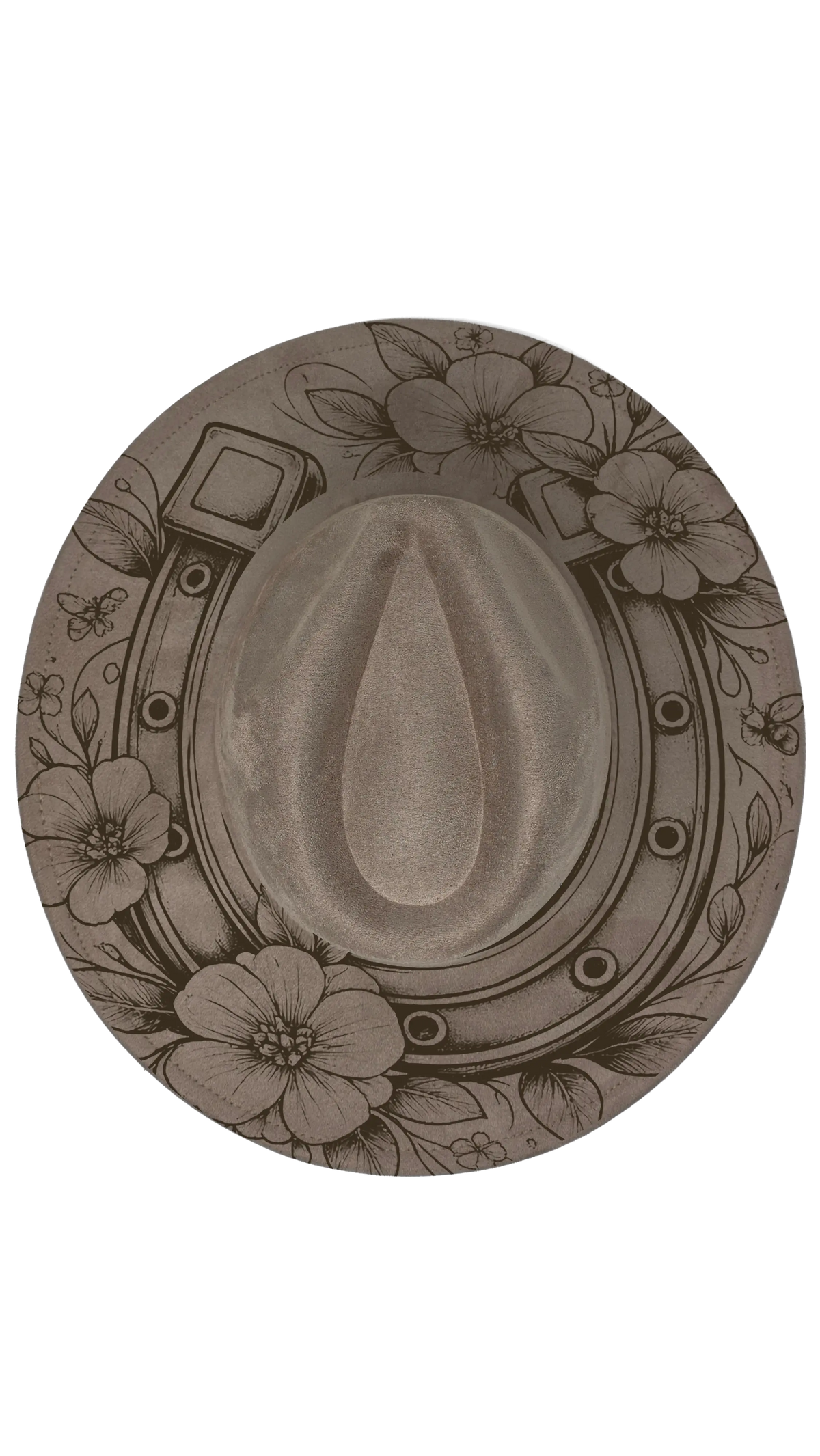 Build your own teardrop fedora hat, laser engraved to order (photo 28)