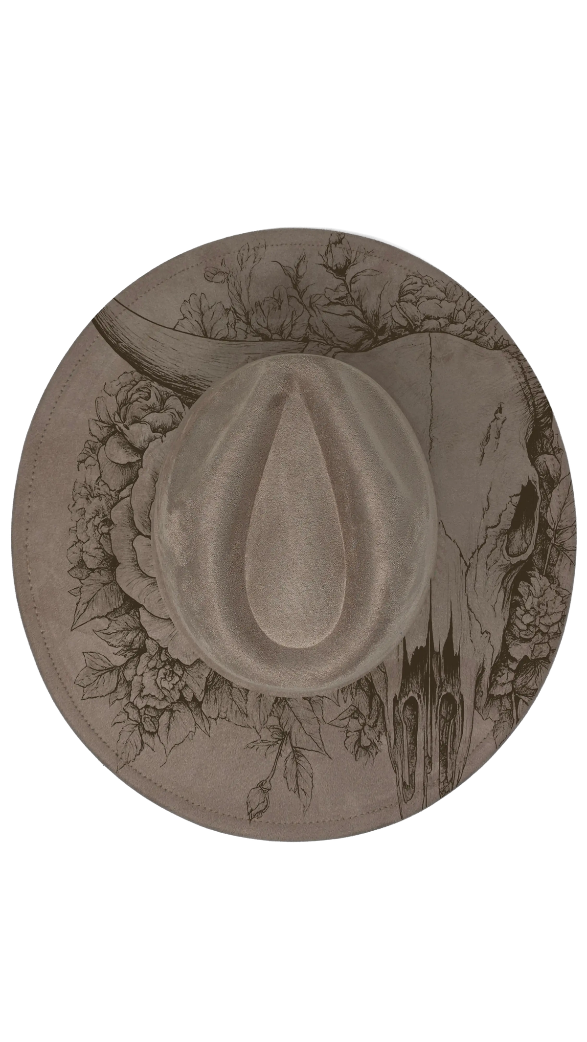 Build your own teardrop fedora hat, laser engraved to order (photo 30)