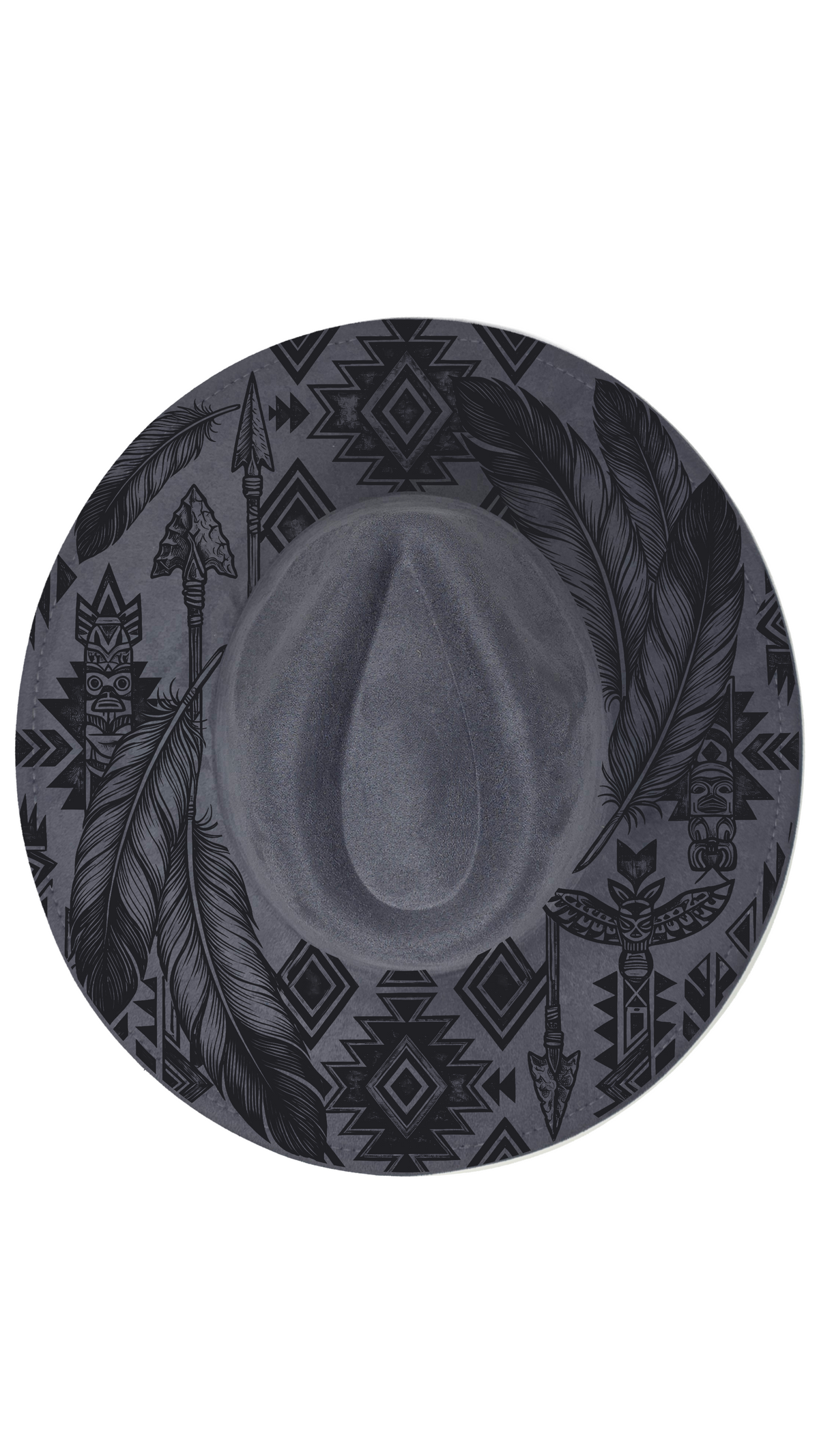 Build your own teardrop fedora hat, laser engraved to order (photo 38)