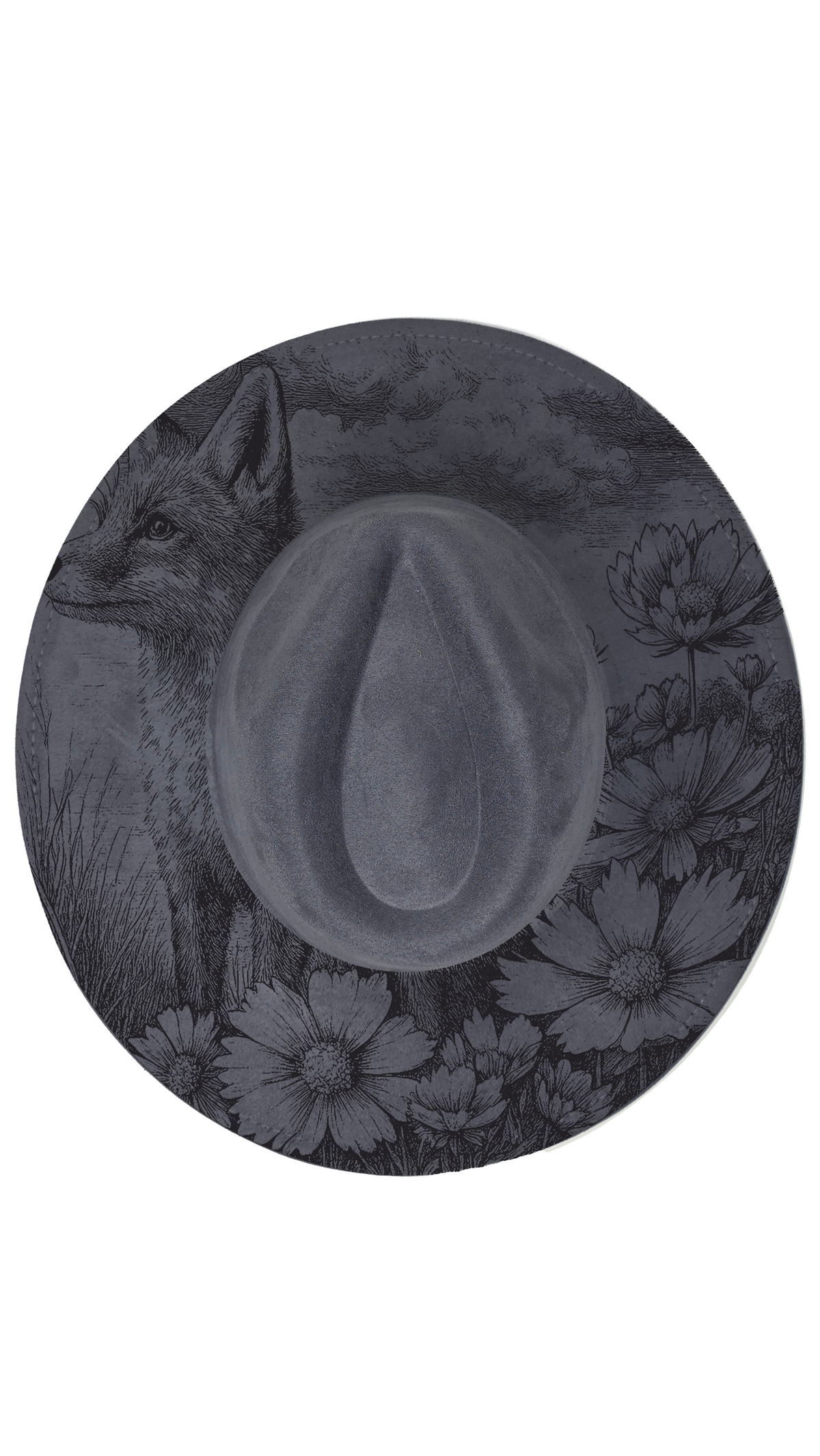 Build your own teardrop fedora hat, laser engraved to order (photo 43)