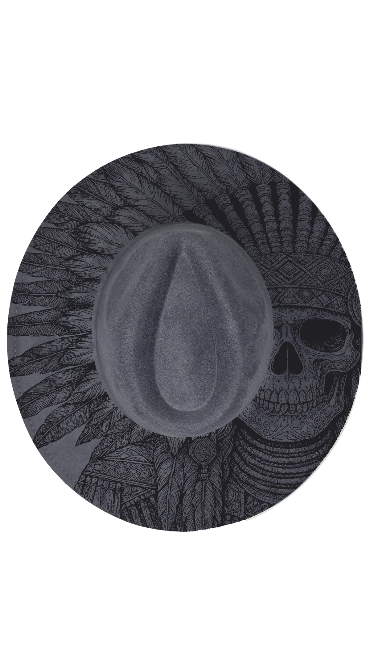 Build your own teardrop fedora hat, laser engraved to order (photo 47)