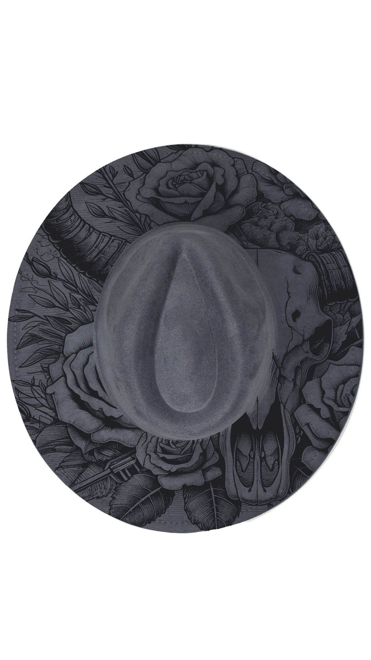 Build your own teardrop fedora hat, laser engraved to order (photo 48)