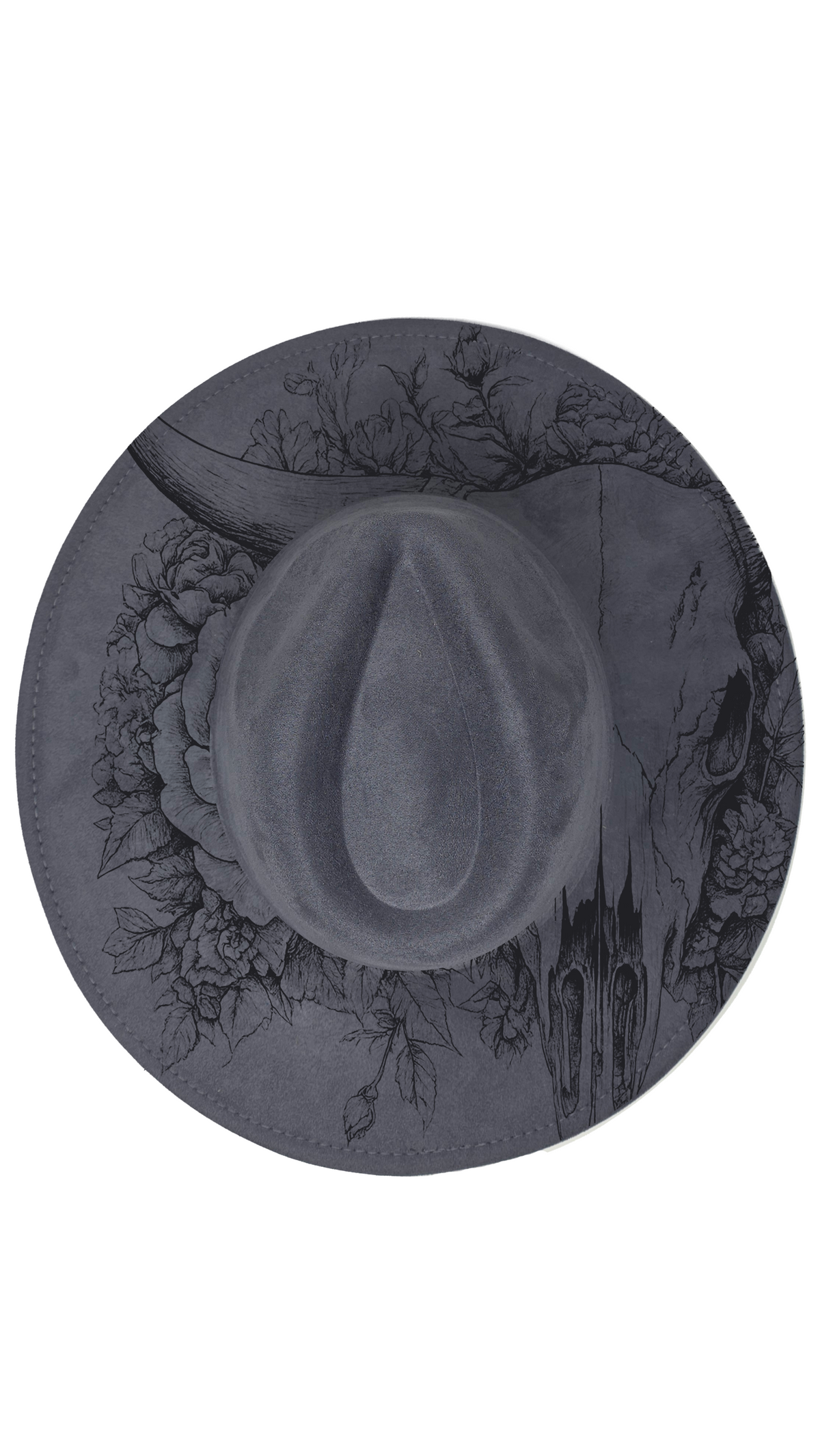 Build your own teardrop fedora hat, laser engraved to order (photo 49)