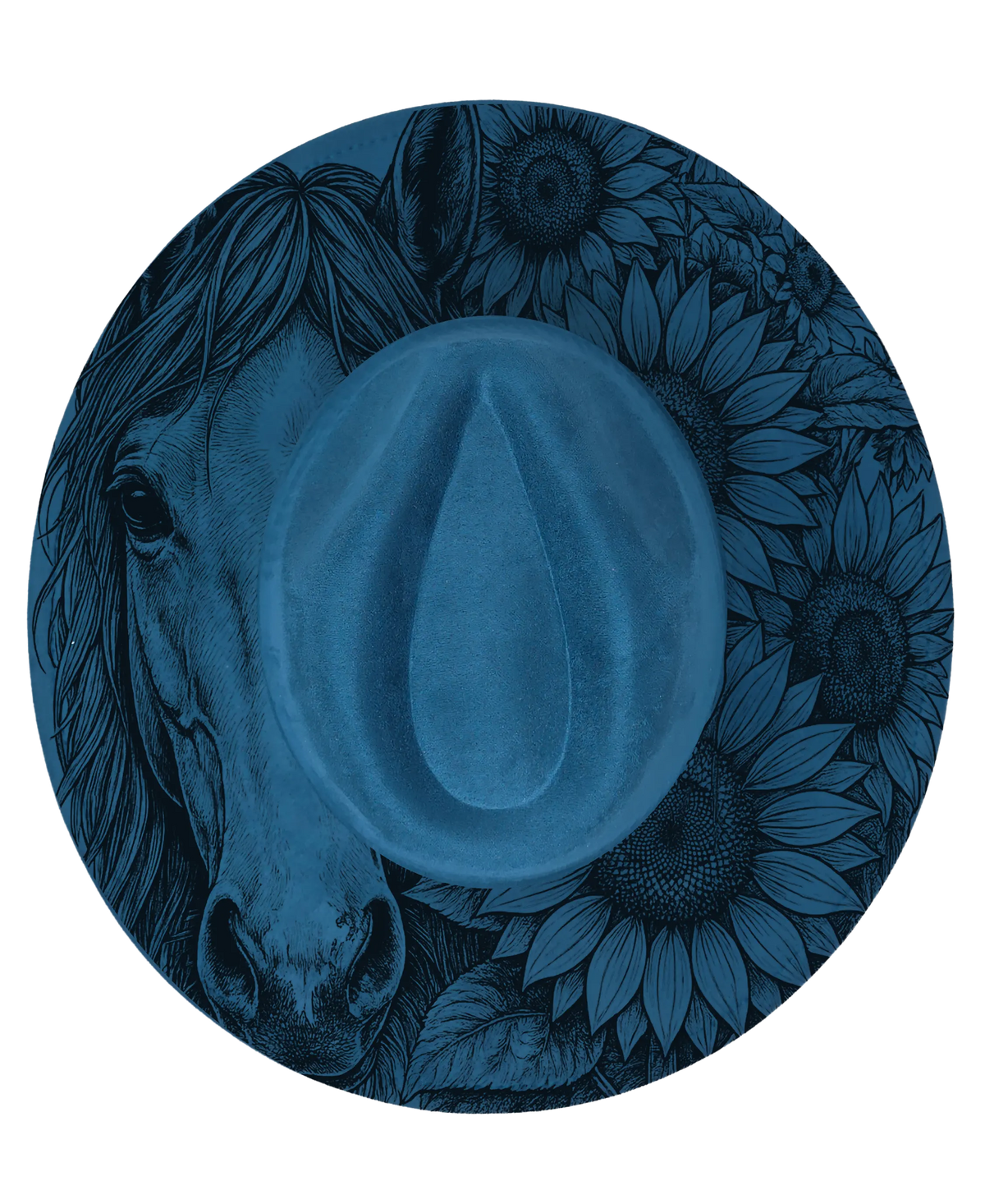 Build your own teardrop fedora hat, laser engraved to order (photo 9)