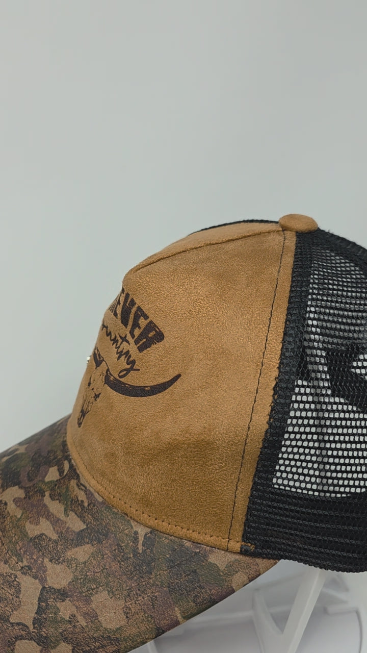 Forever Country Camo Trucker Hat