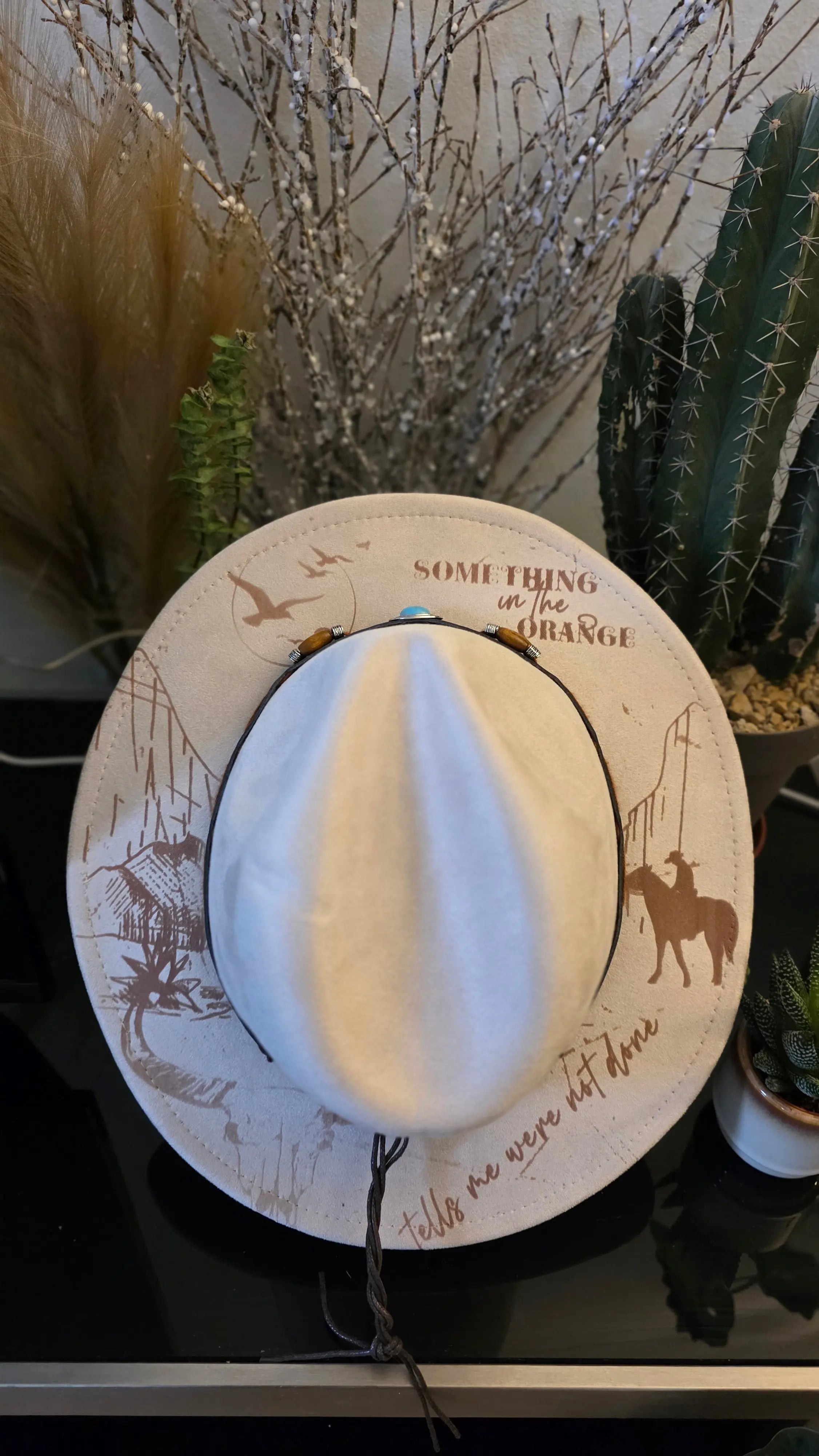 Something In the Orange- Zach Bryan Inspired Fedora Western Fedora Hats