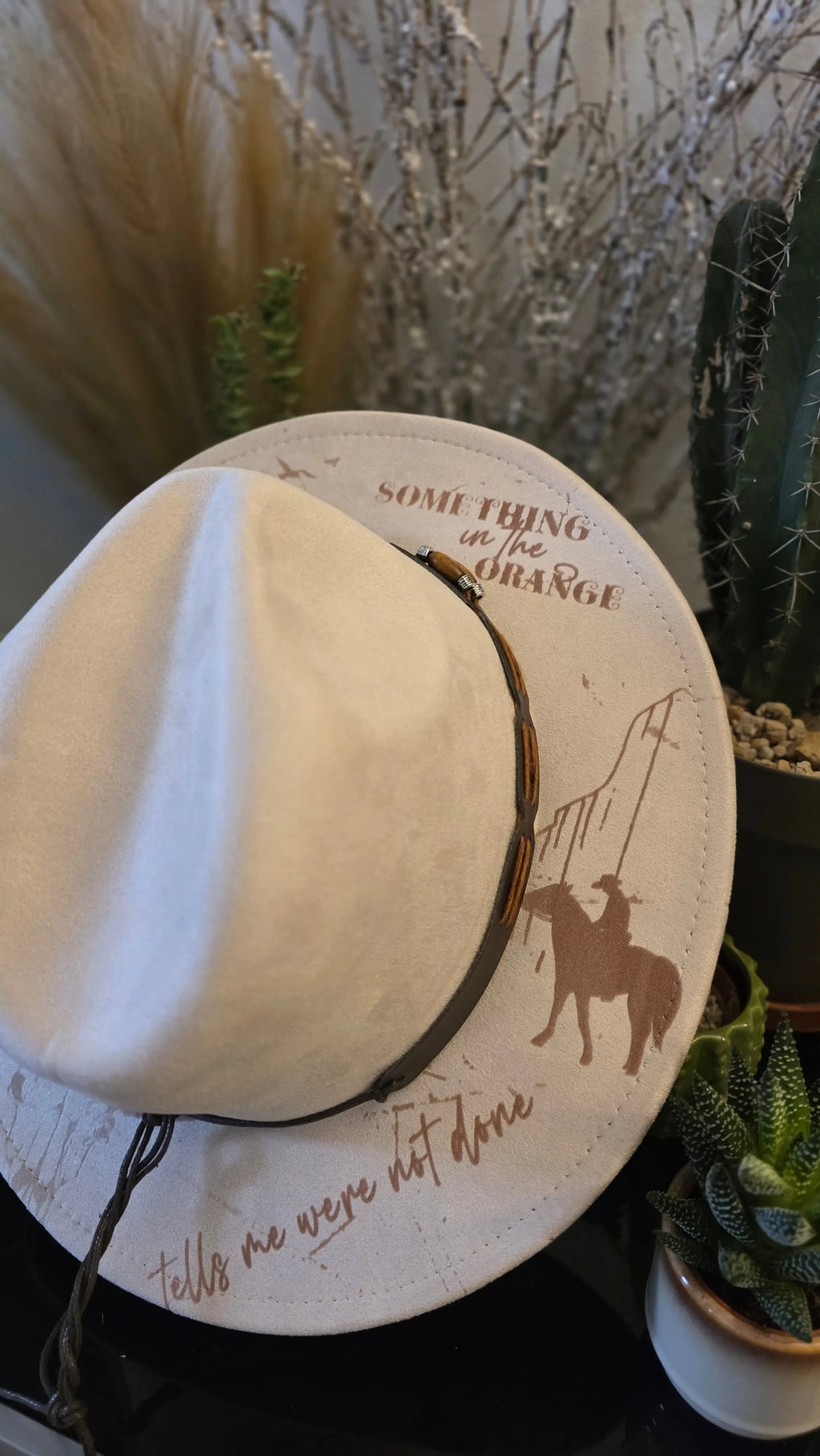 Something In the Orange- Zach Bryan Inspired Fedora Western Fedora Hats