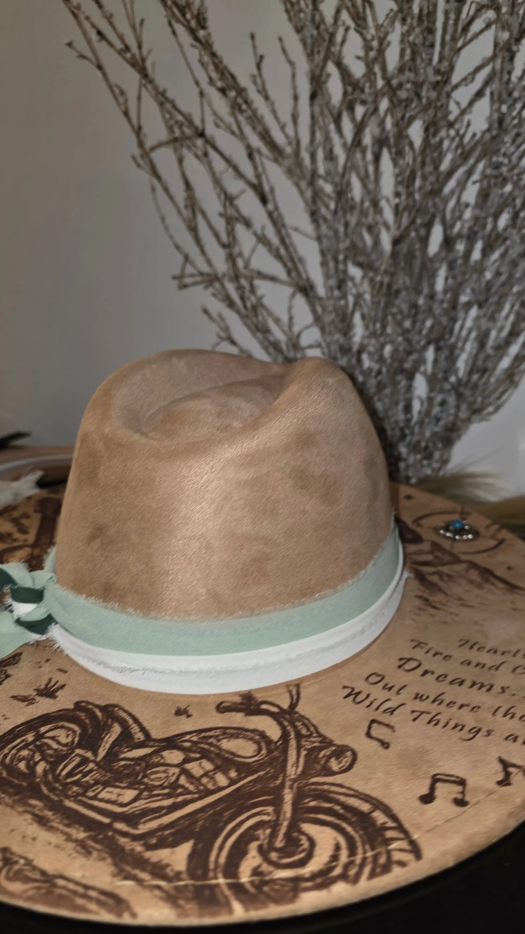 Where The Wild Things Are Wide Brim Fedora Western Fedora Hats