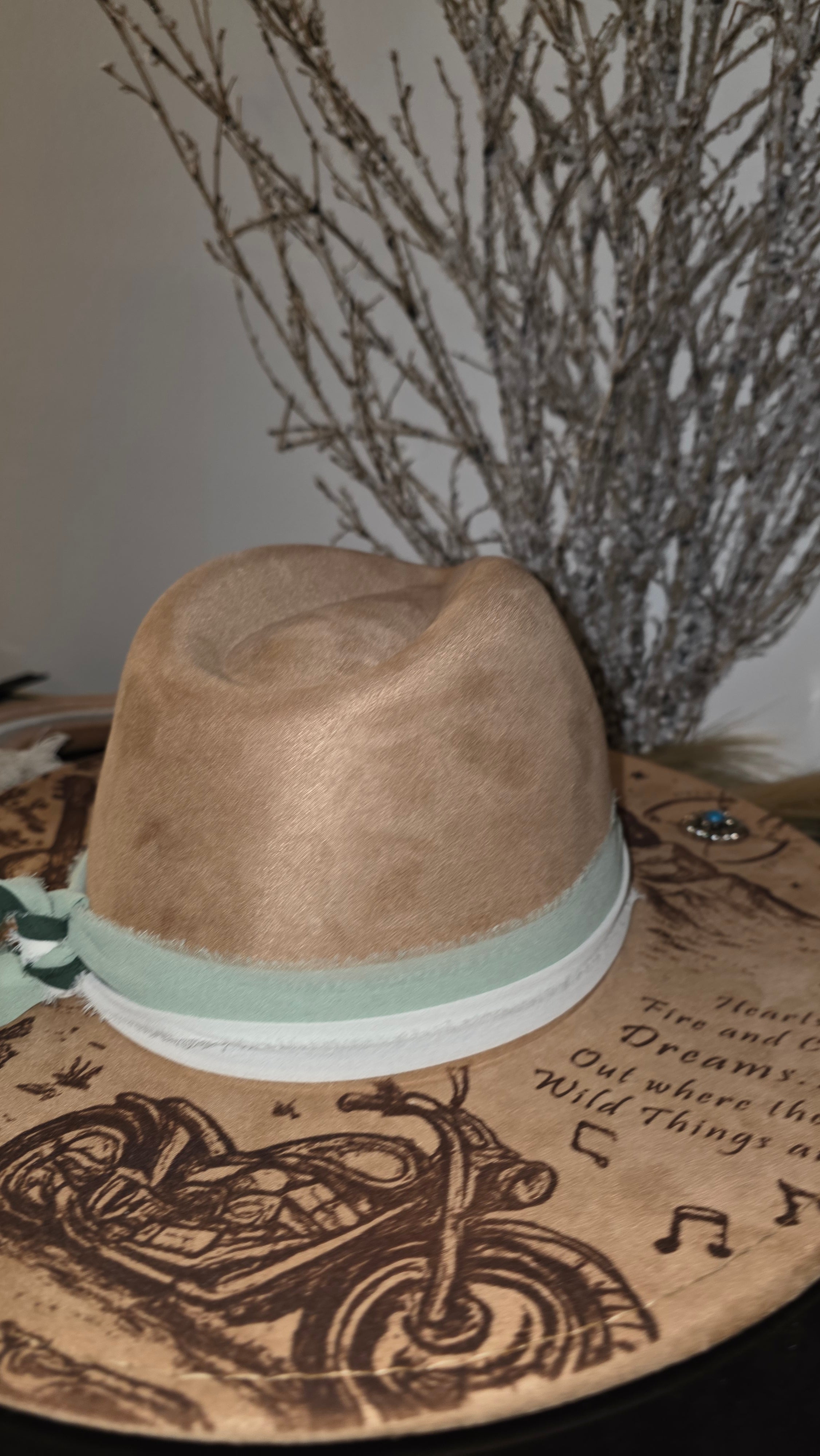 Where The Wild Things Are Wide Brim Fedora