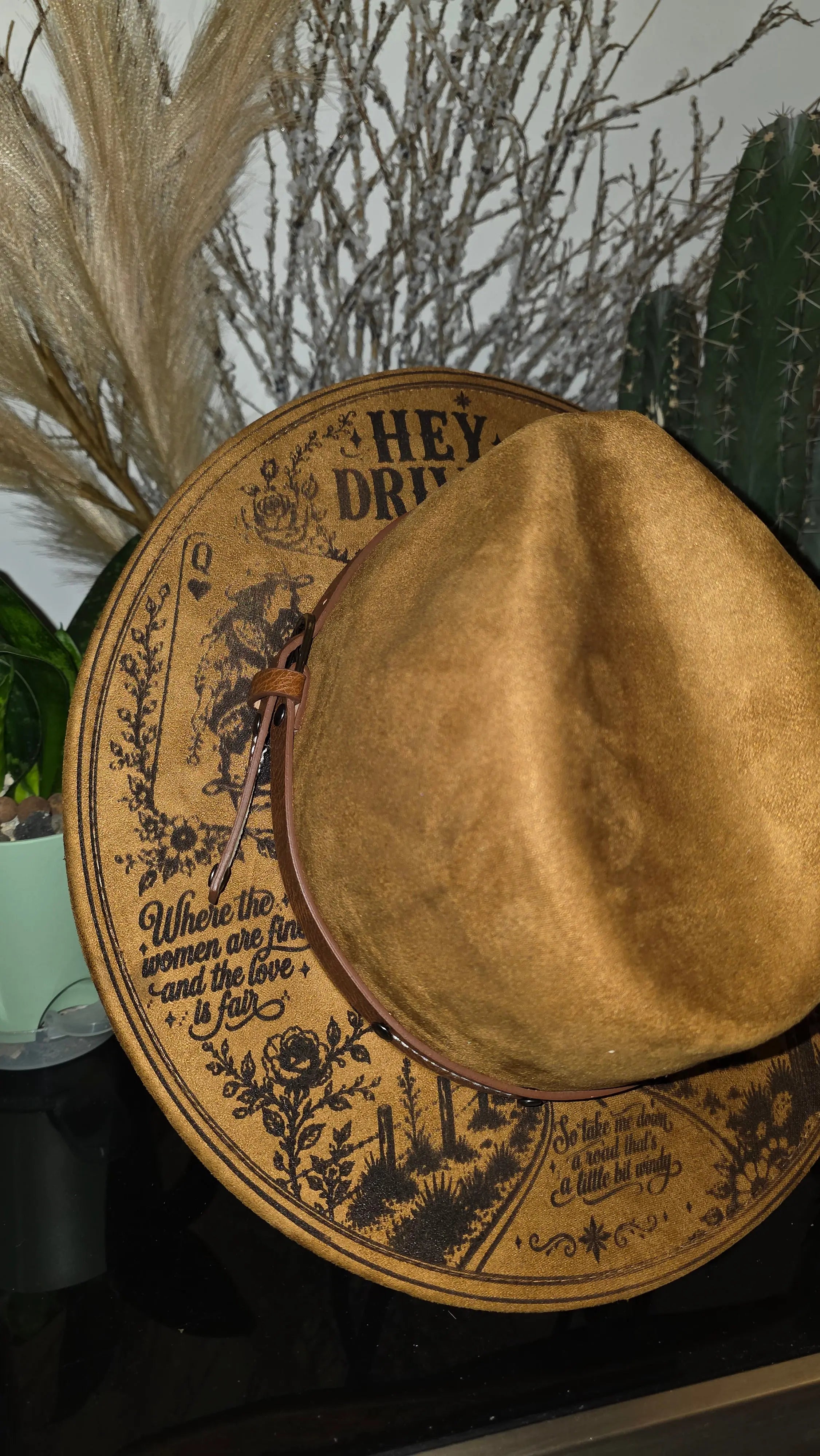 Hey Driver - Zach Bryan Inspired Fedora Western Fedora Hats