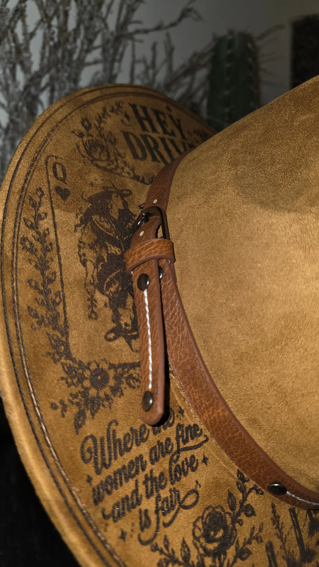 Hey Driver - Zach Bryan Inspired Fedora Western Fedora Hats