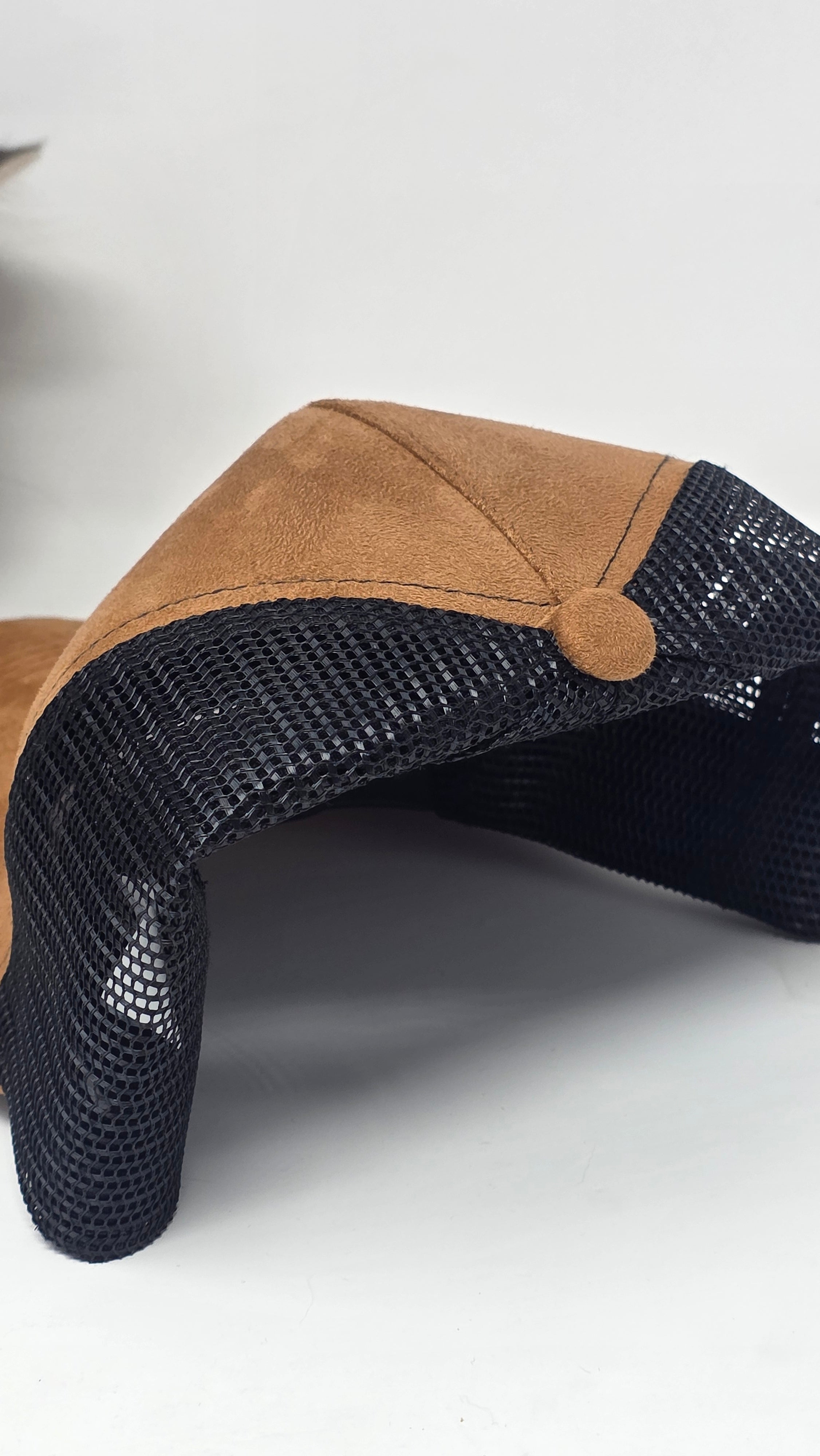 Brown Western Trucker Cap – “Not My First Rodeo” Cowboy Hat