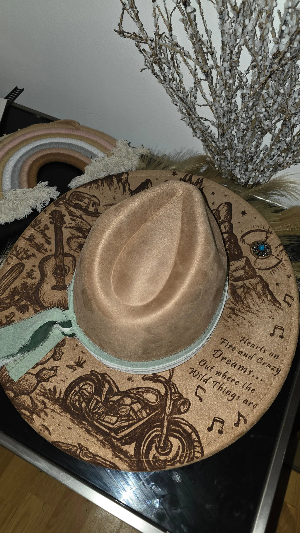 Where The Wild Things Are Wide Brim Fedora Western Fedora Hats