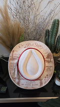 Pink Skies Zqch Bryan Inspired One Of a Kind Fedora Hat – Western Fedora Hats Western Fedora Hats