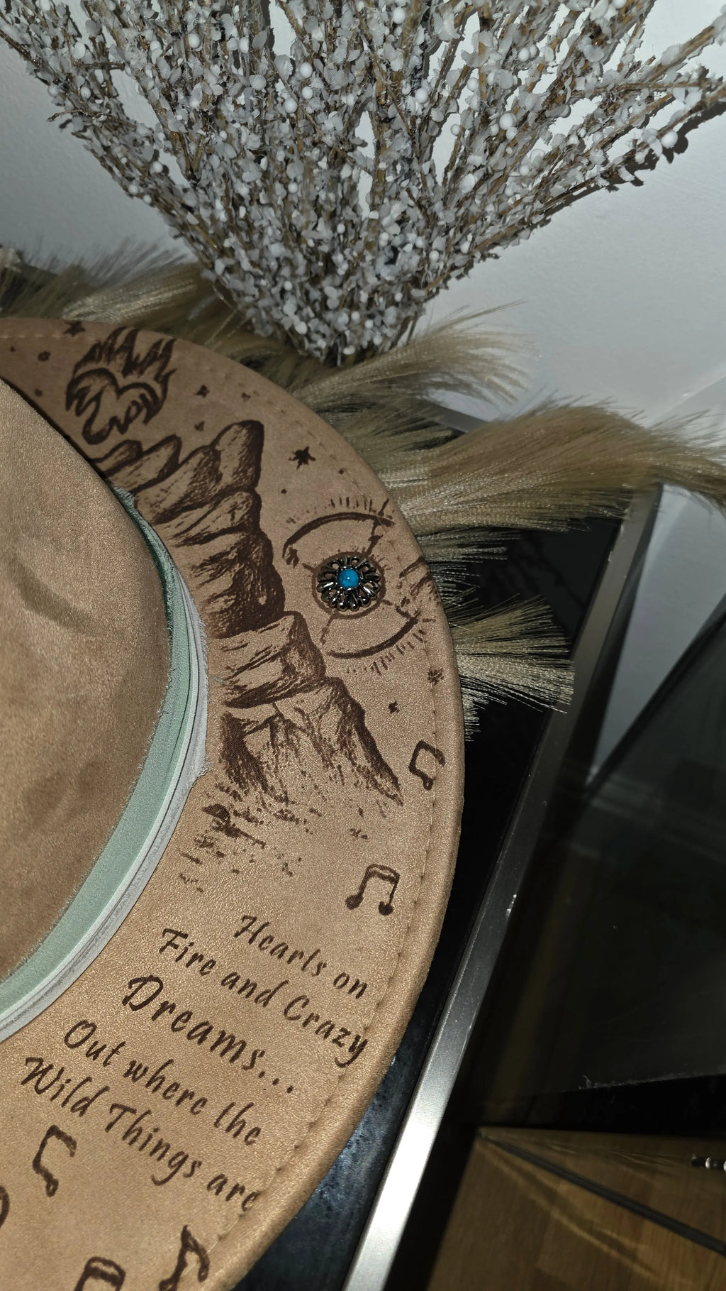 Where The Wild Things Are Wide Brim Fedora Western Fedora Hats