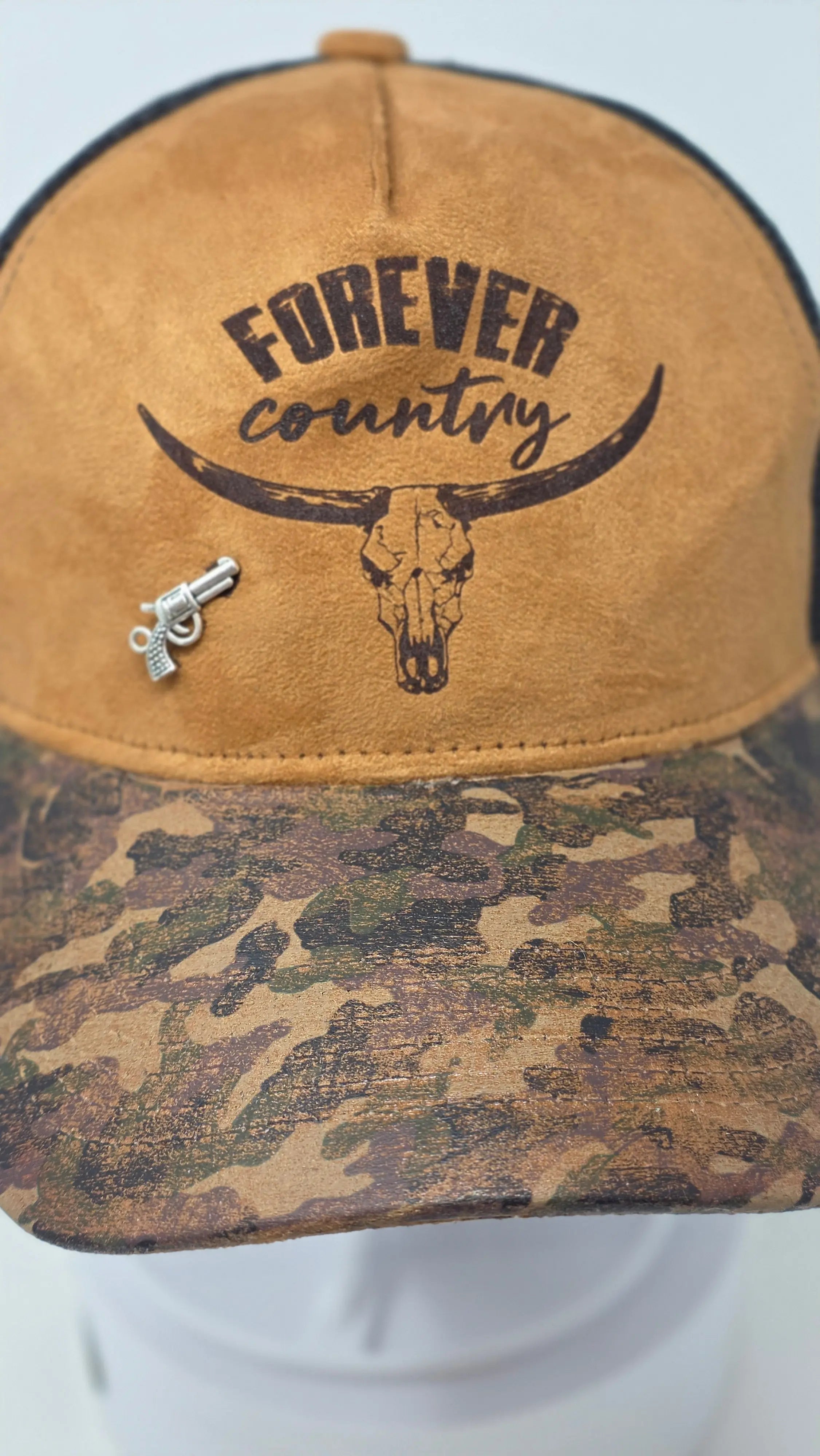 Forever Country Camo Trucker Hat Western Fedora Hats