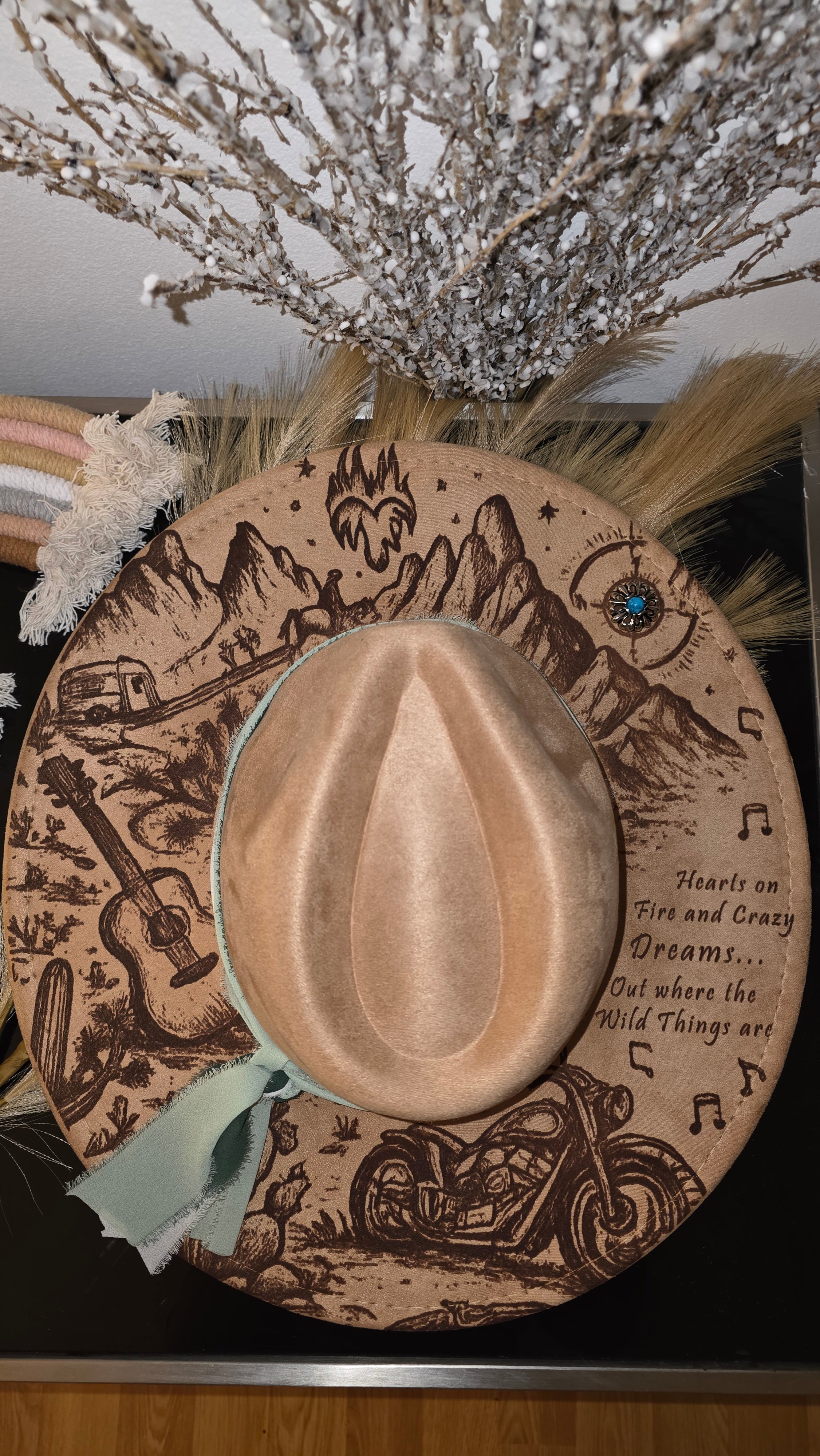 Where The Wild Things Are Wide Brim Fedora