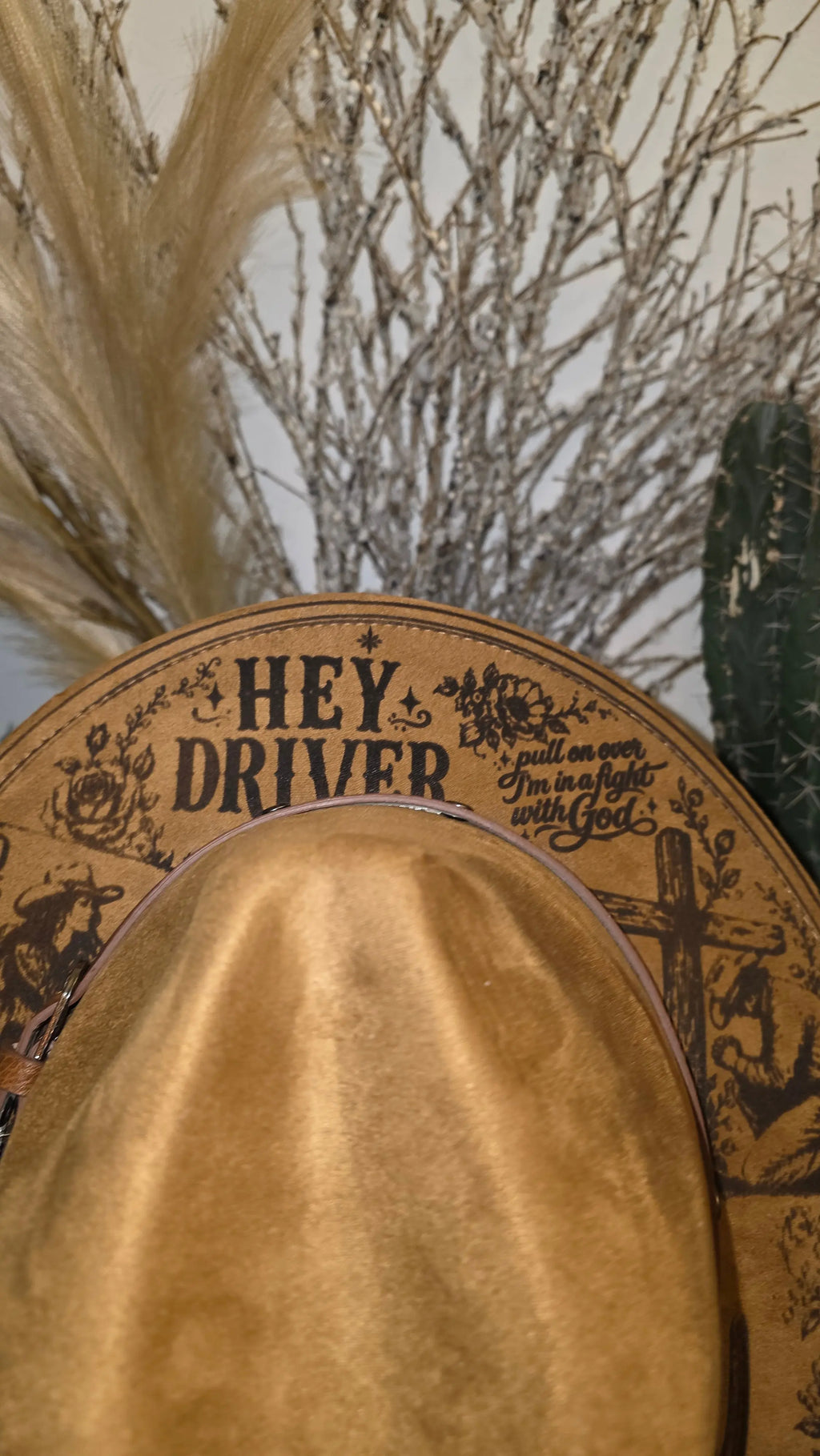 Hey Driver - Zach Bryan Inspired Fedora Western Fedora Hats