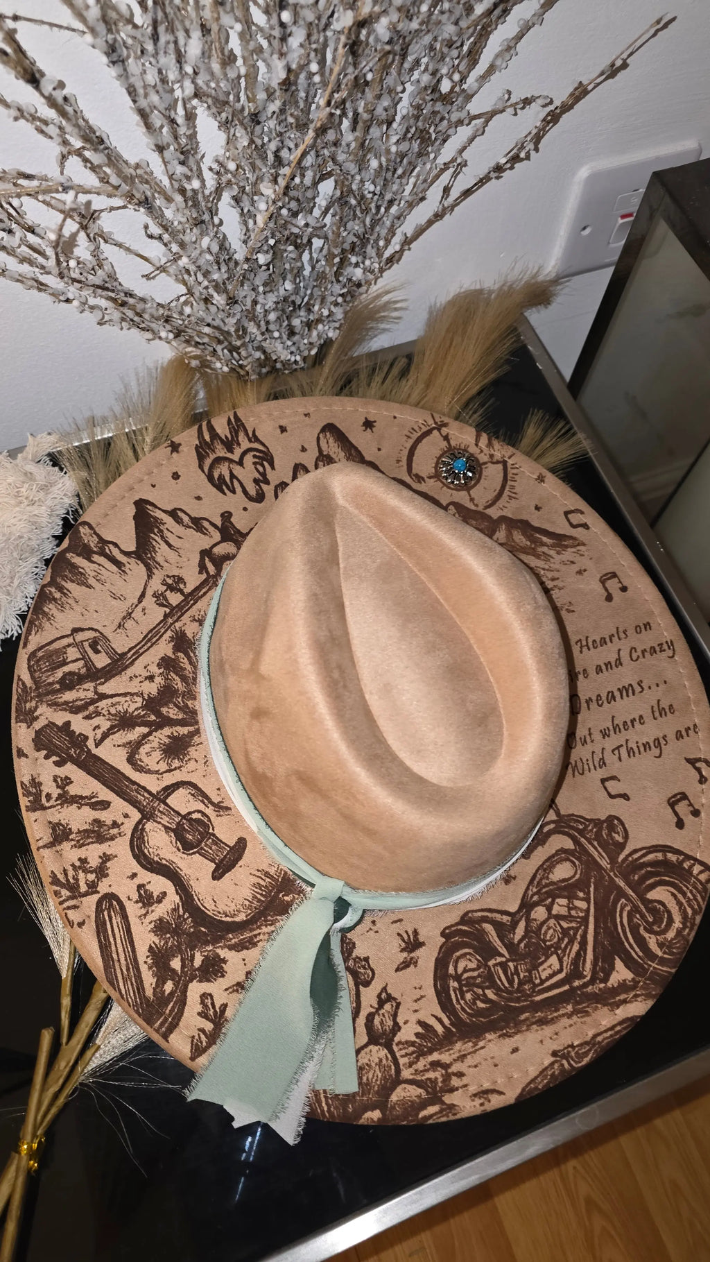 Where The Wild Things Are Wide Brim Fedora Western Fedora Hats
