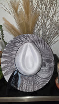 Indian Outlaw Engraved Fedora Hat Western Fedora Hats
