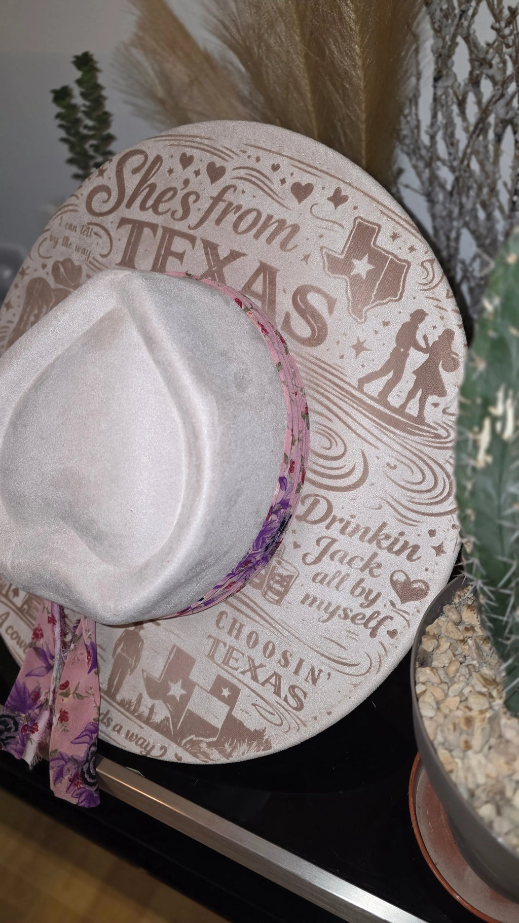 She’s From Texas – Heart Shaped Western Fedora Hat Western Fedora Hats