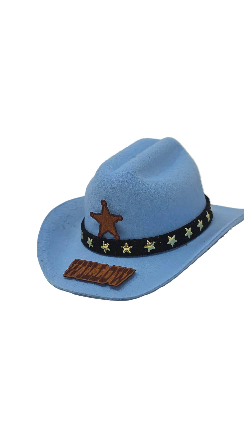 Personalised Pet Cowboy Hat | Custom Dog Cowboy Hat | Western Fedora Hats