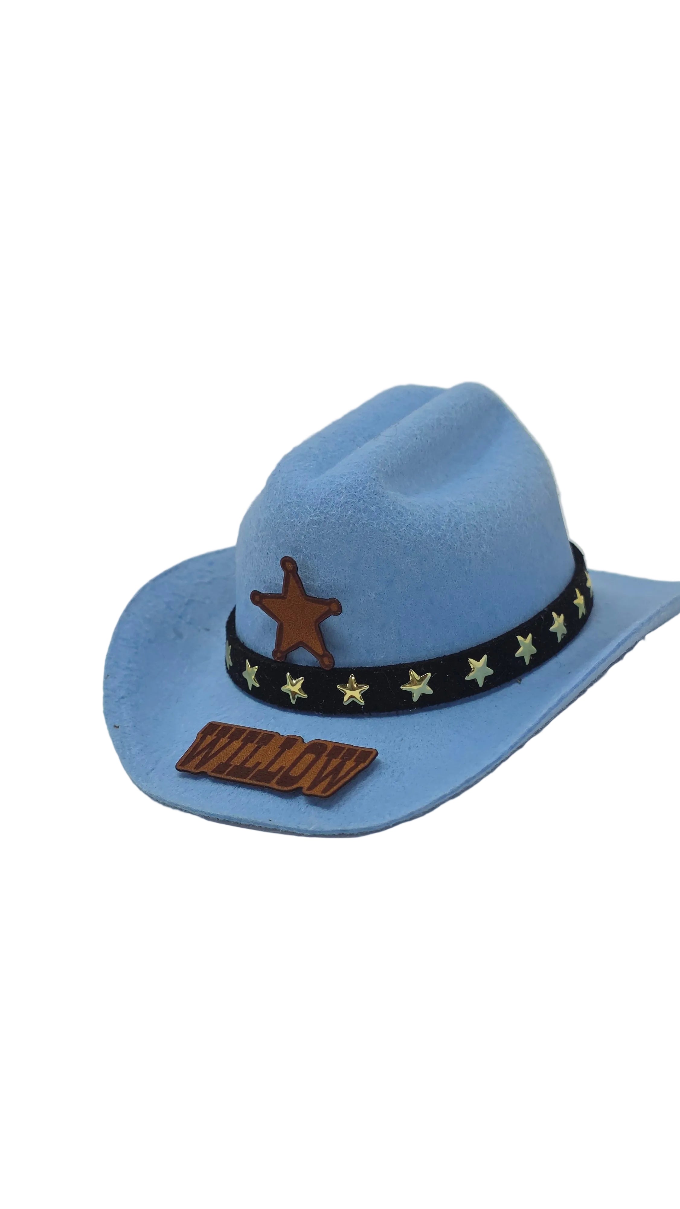 Personalised Pet Cowboy Hat | Custom Dog Cowboy Hat | Western Fedora Hats